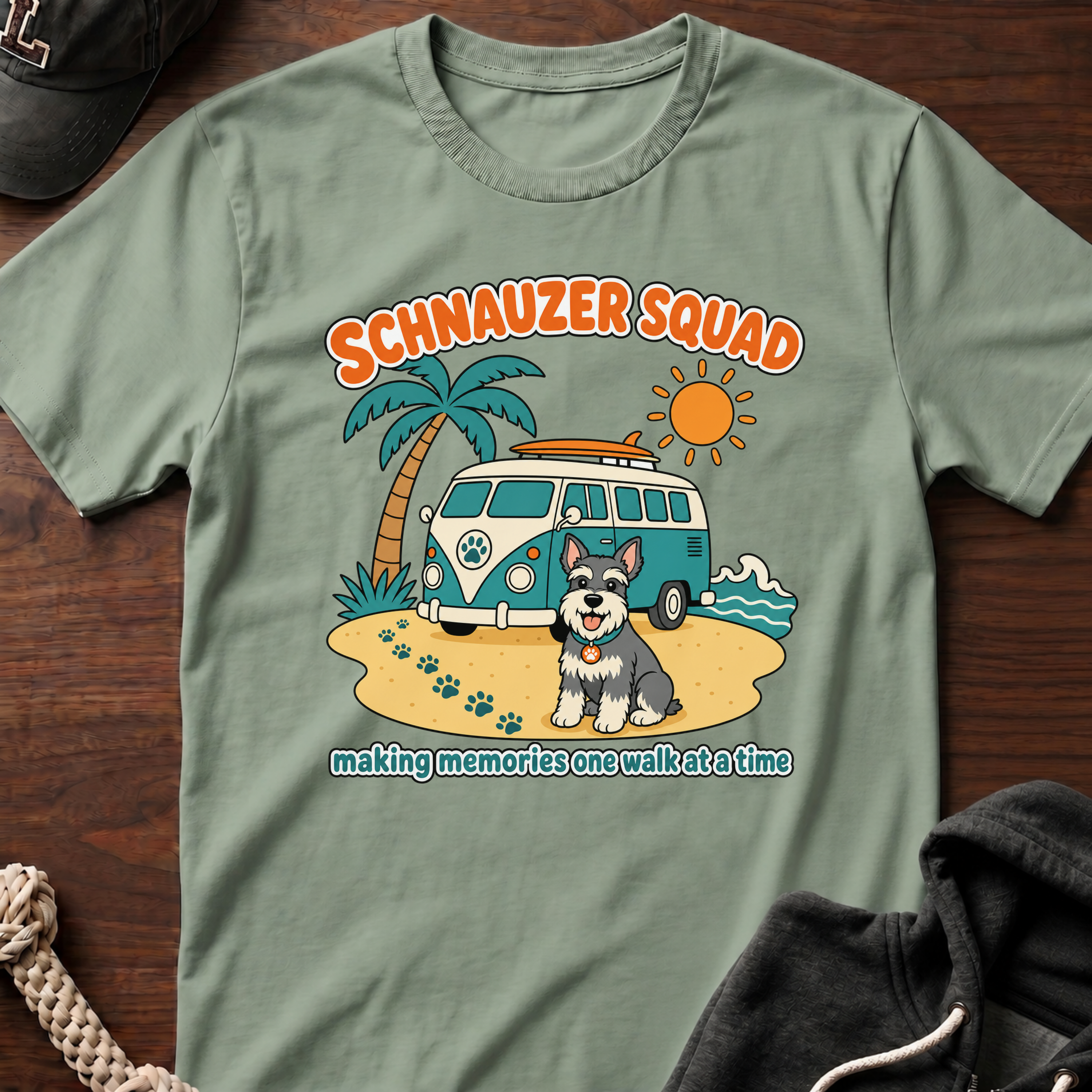 Schnauzer Squad 02 T-Shirt