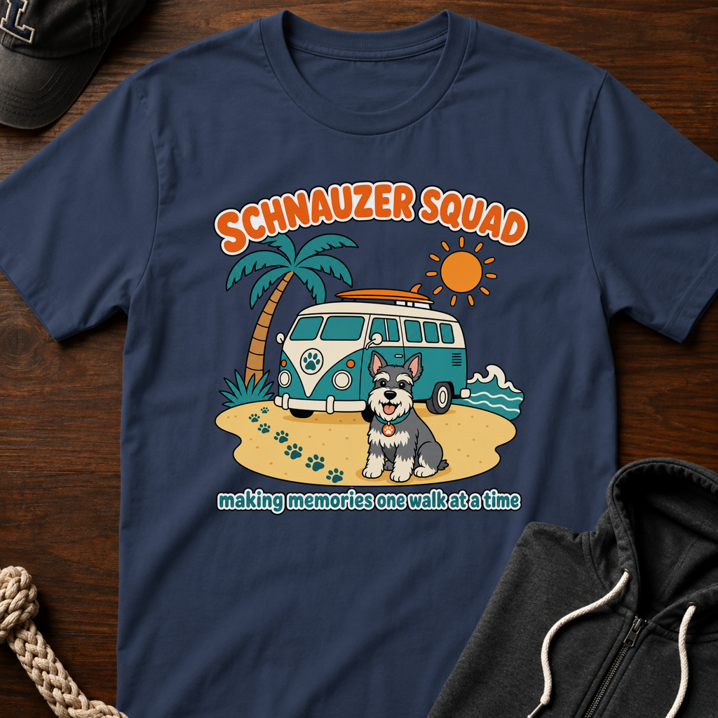 Schnauzer Squad 02 T-Shirt