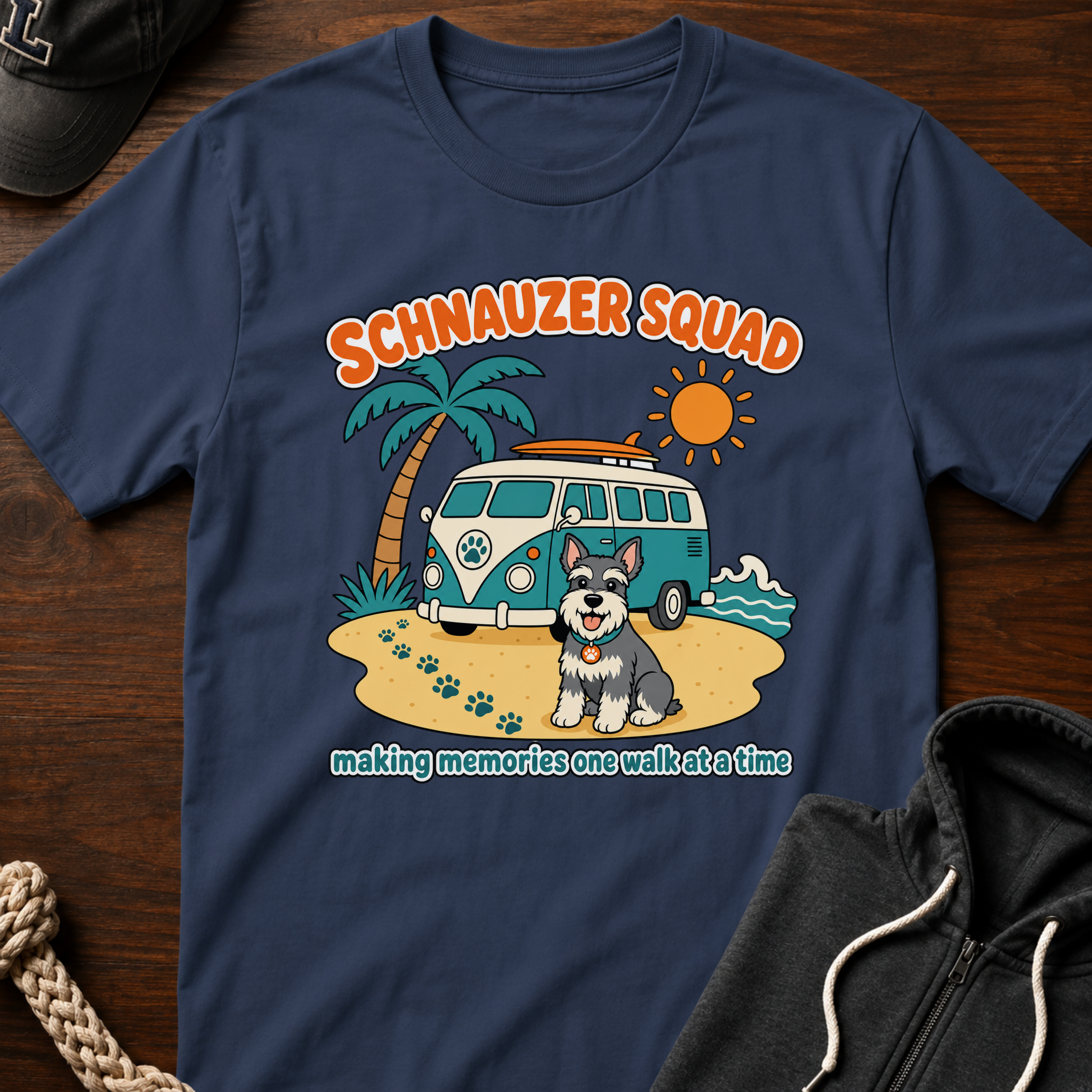 Schnauzer Squad 02 T-Shirt