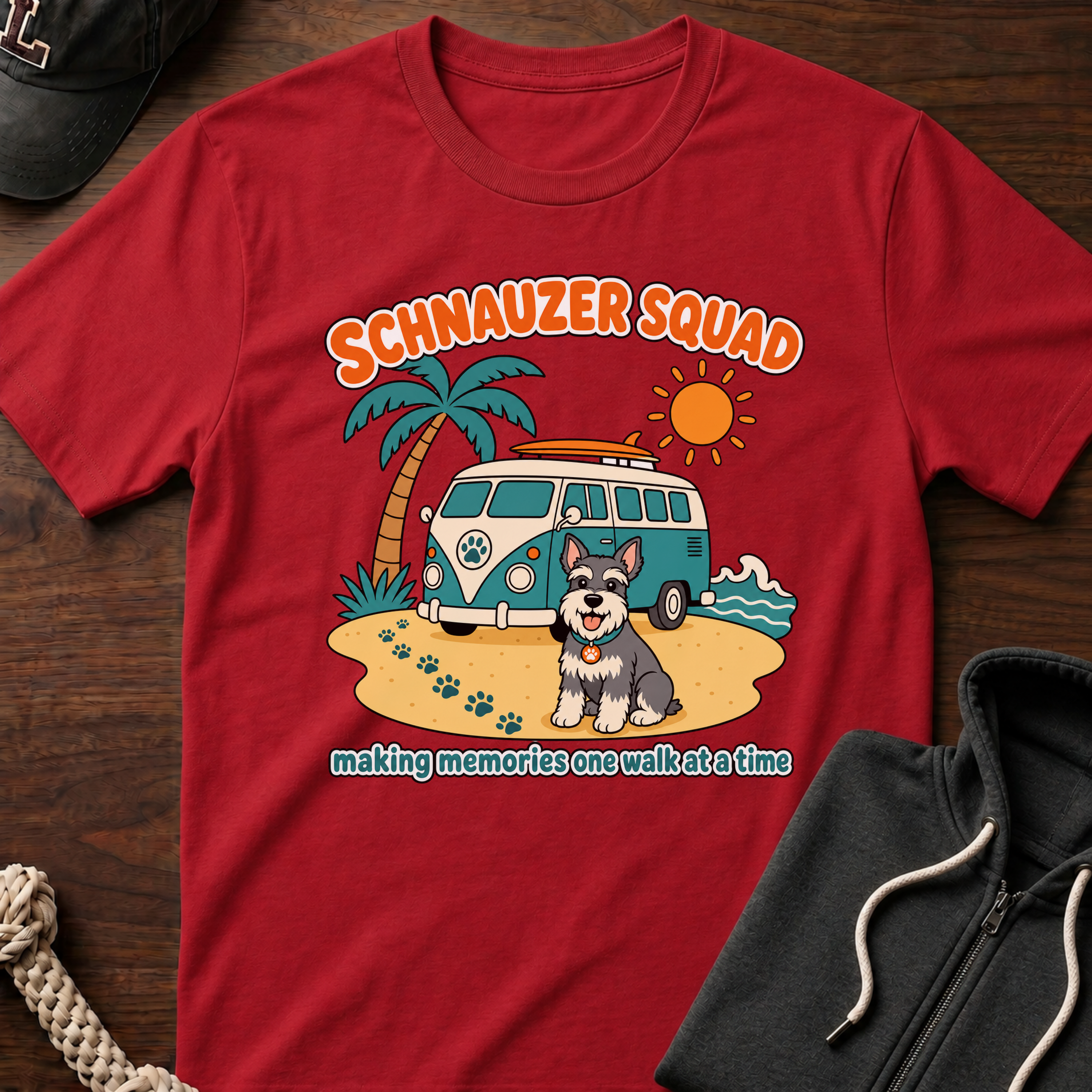 Schnauzer Squad 02 T-Shirt