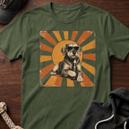 Schnauzer And His Beer T-Shirt