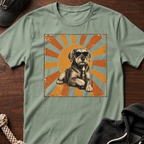 Schnauzer And His Beer T-Shirt