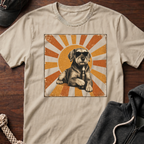 Schnauzer And His Beer T-Shirt