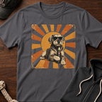 Schnauzer And His Beer T-Shirt