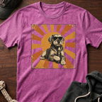 Schnauzer And His Beer T-Shirt
