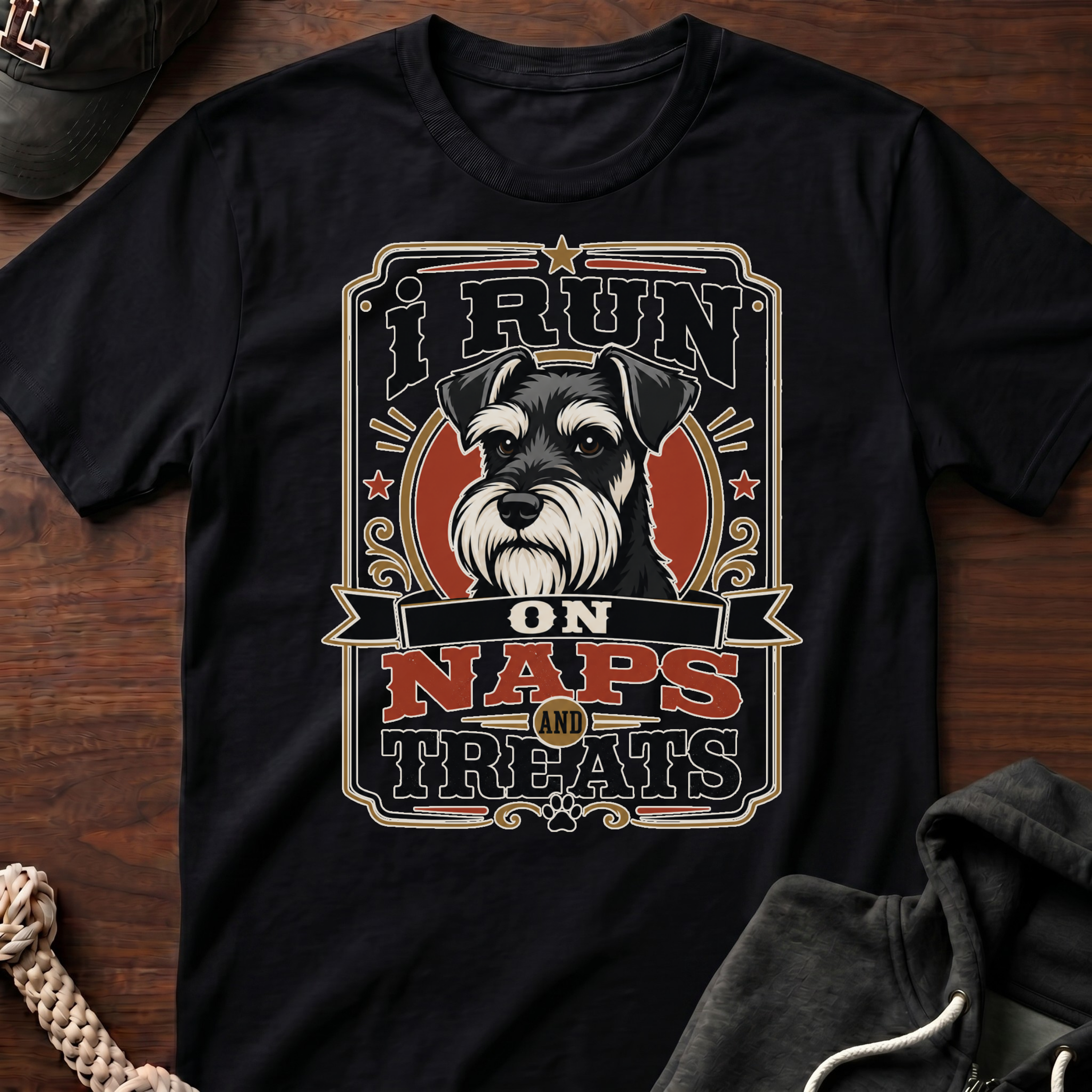 I Run On Naps And Treats 02 T-Shirt