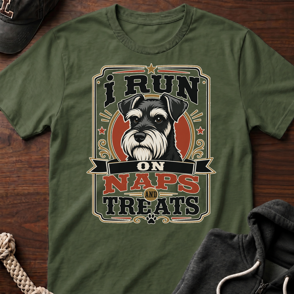 I Run On Naps And Treats 02 T-Shirt