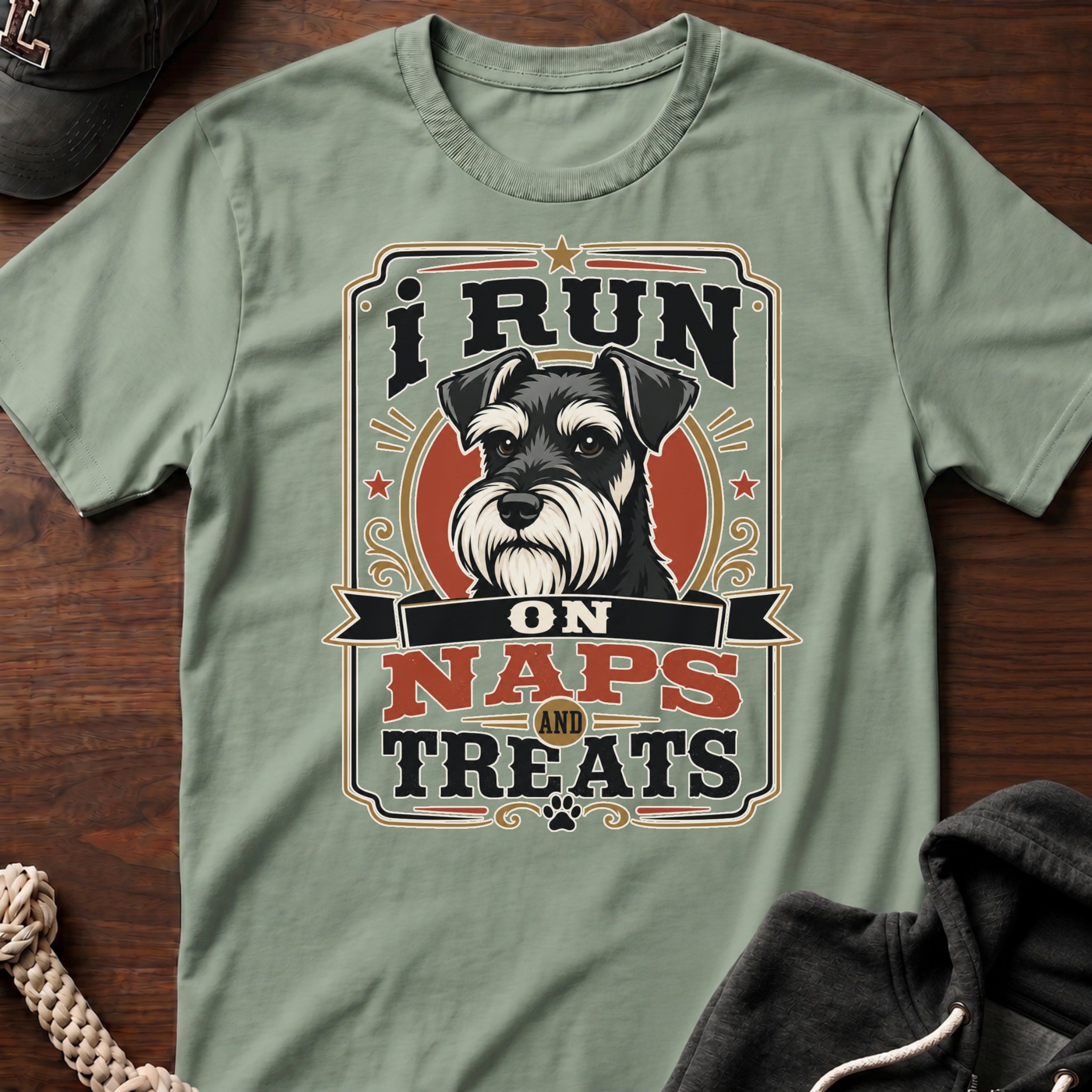 I Run On Naps And Treats 02 T-Shirt