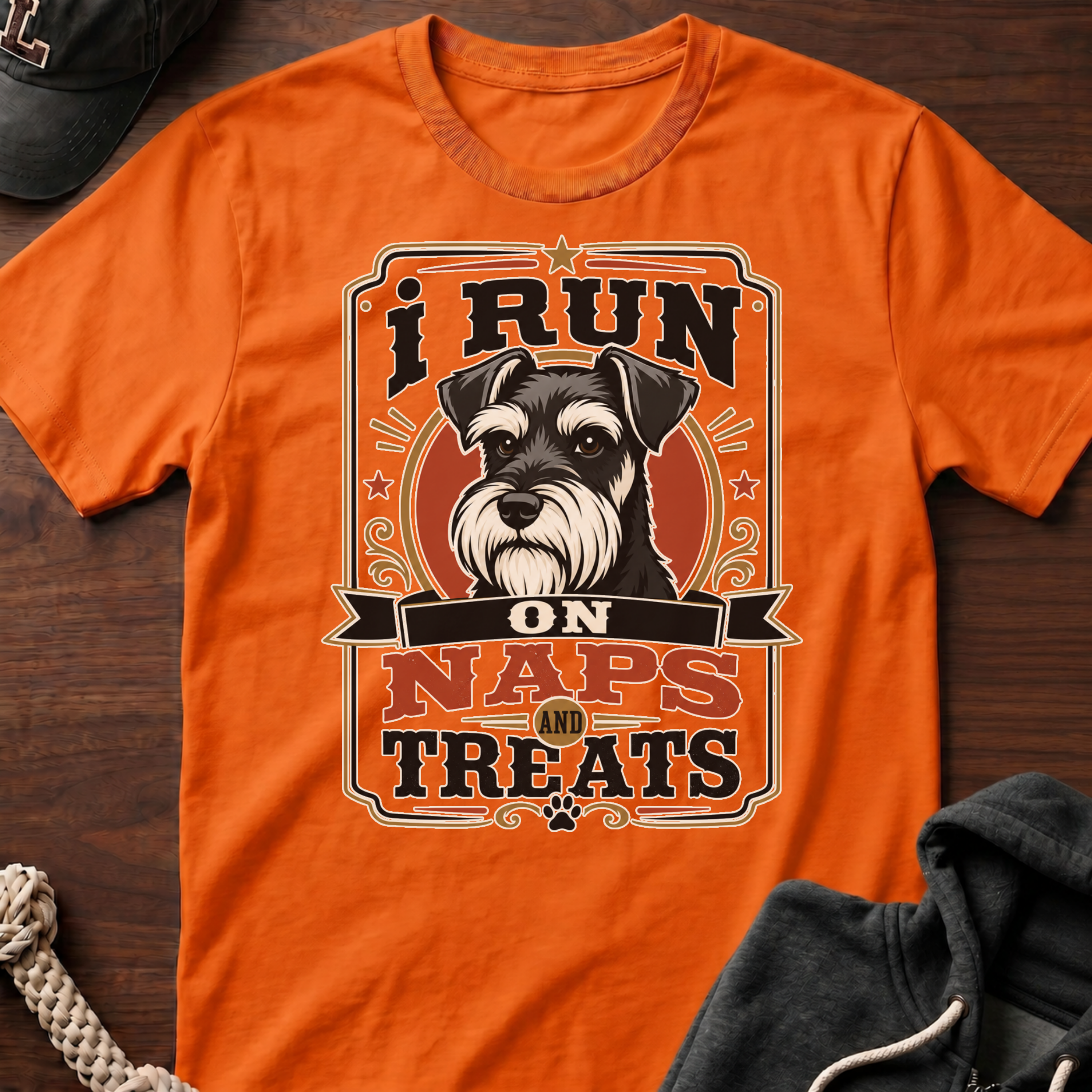 I Run On Naps And Treats 02 T-Shirt