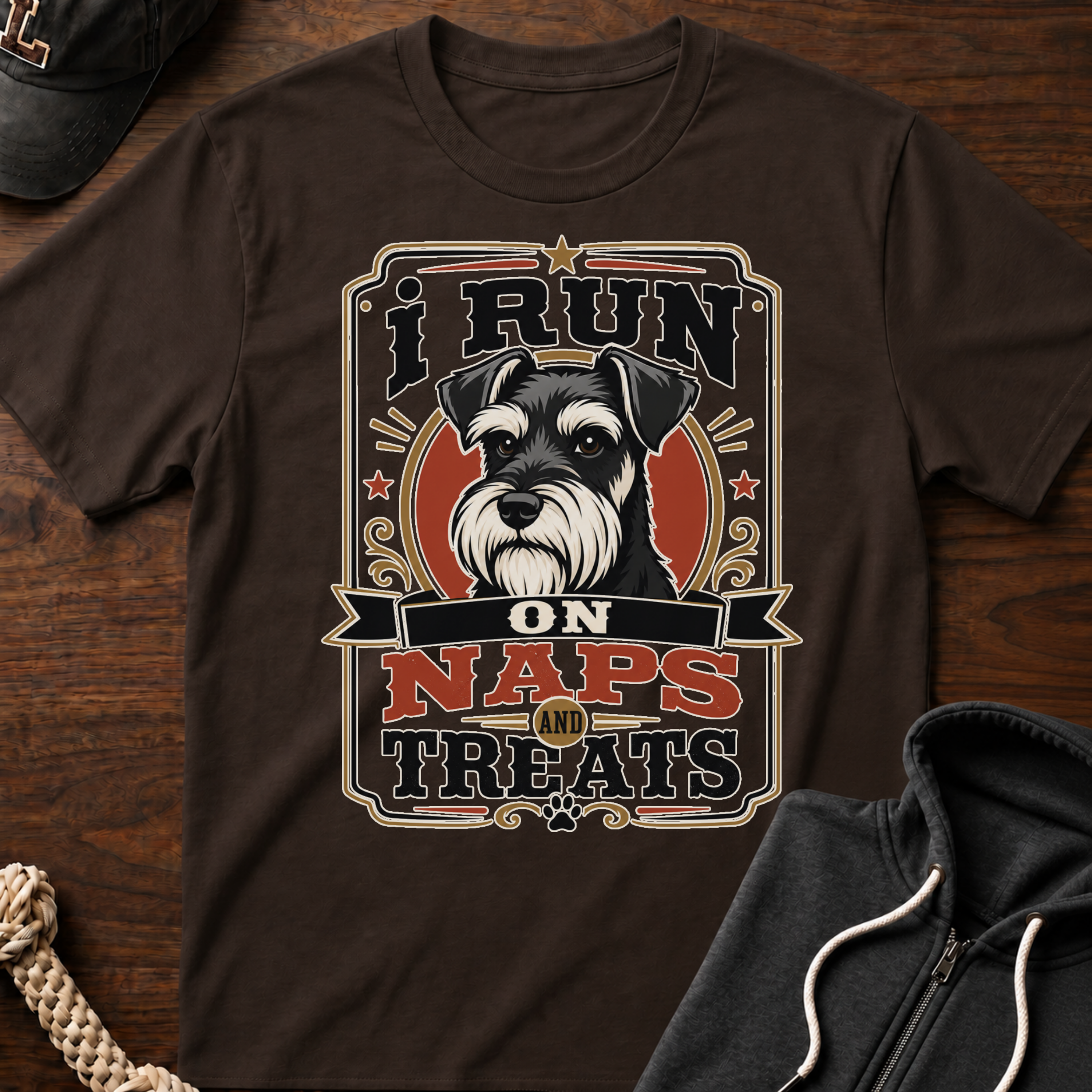 I Run On Naps And Treats 02 T-Shirt