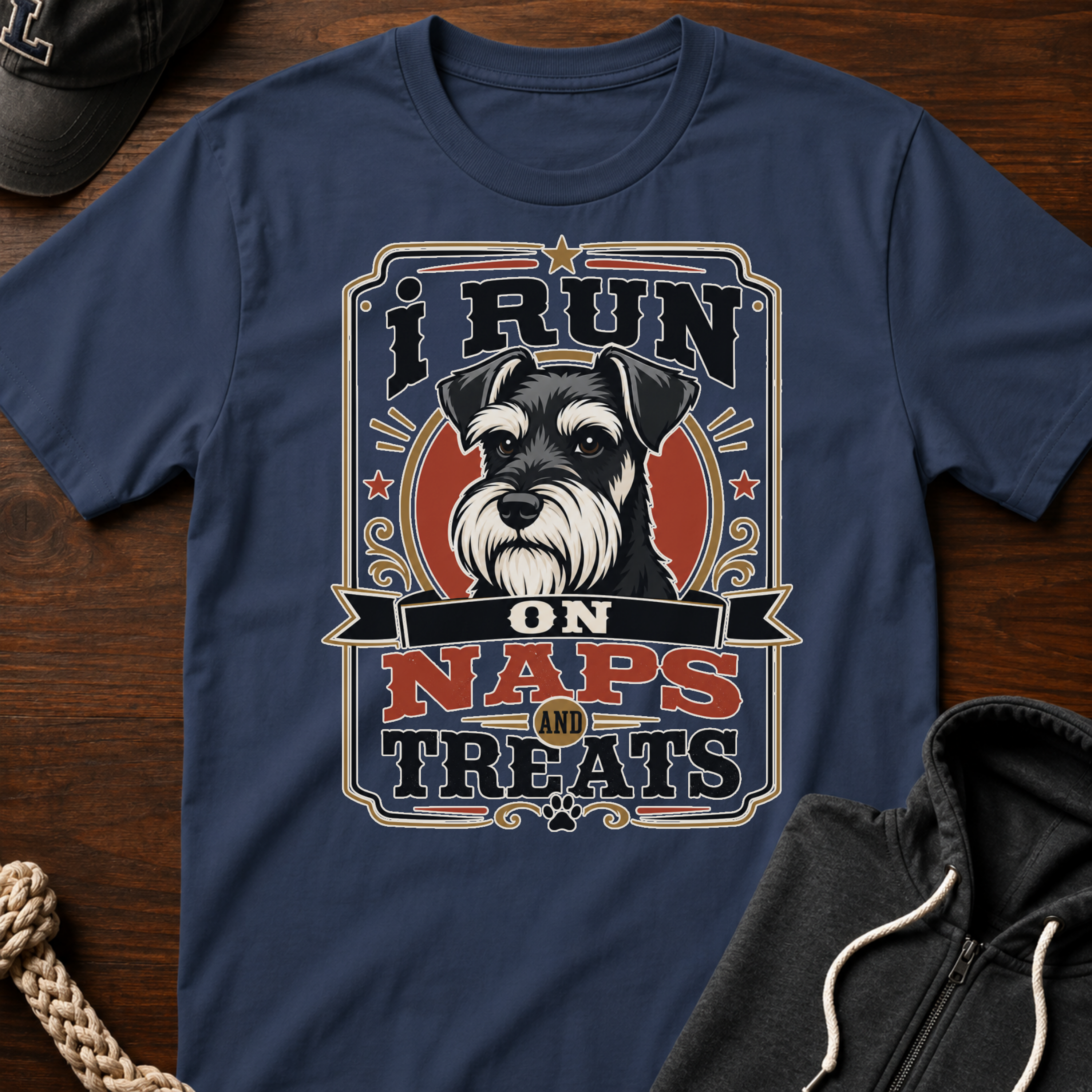 I Run On Naps And Treats 02 T-Shirt