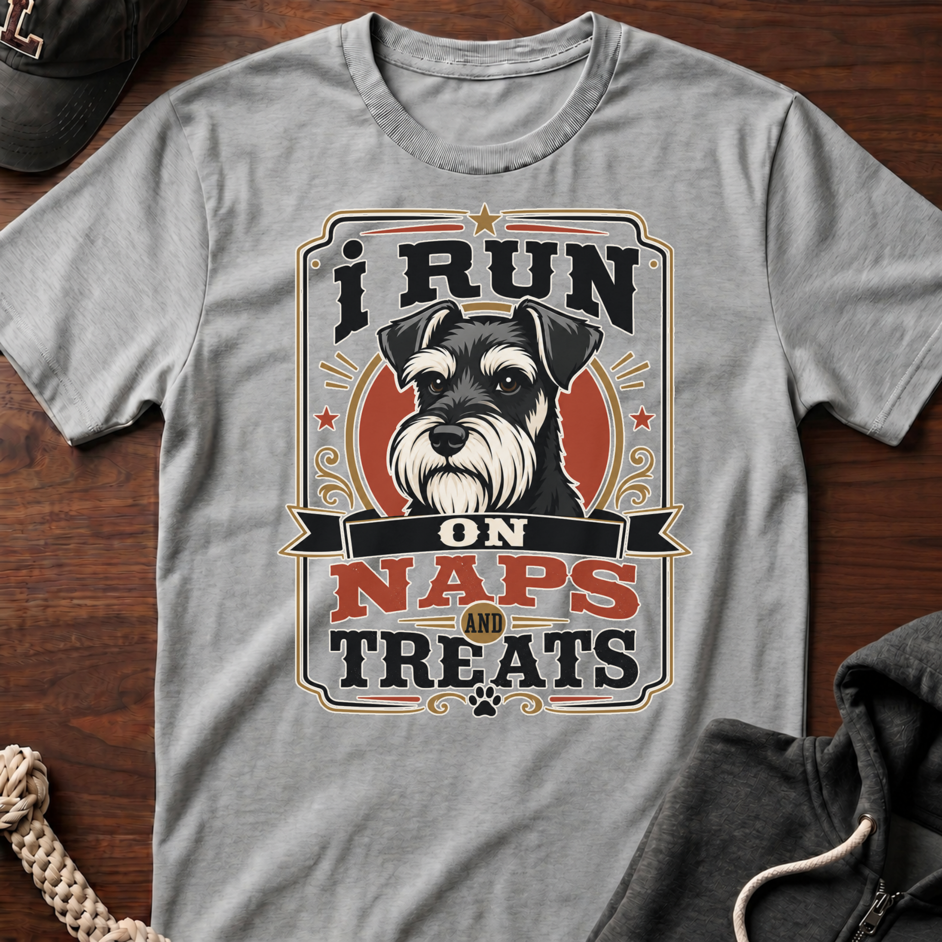 I Run On Naps And Treats 02 T-Shirt