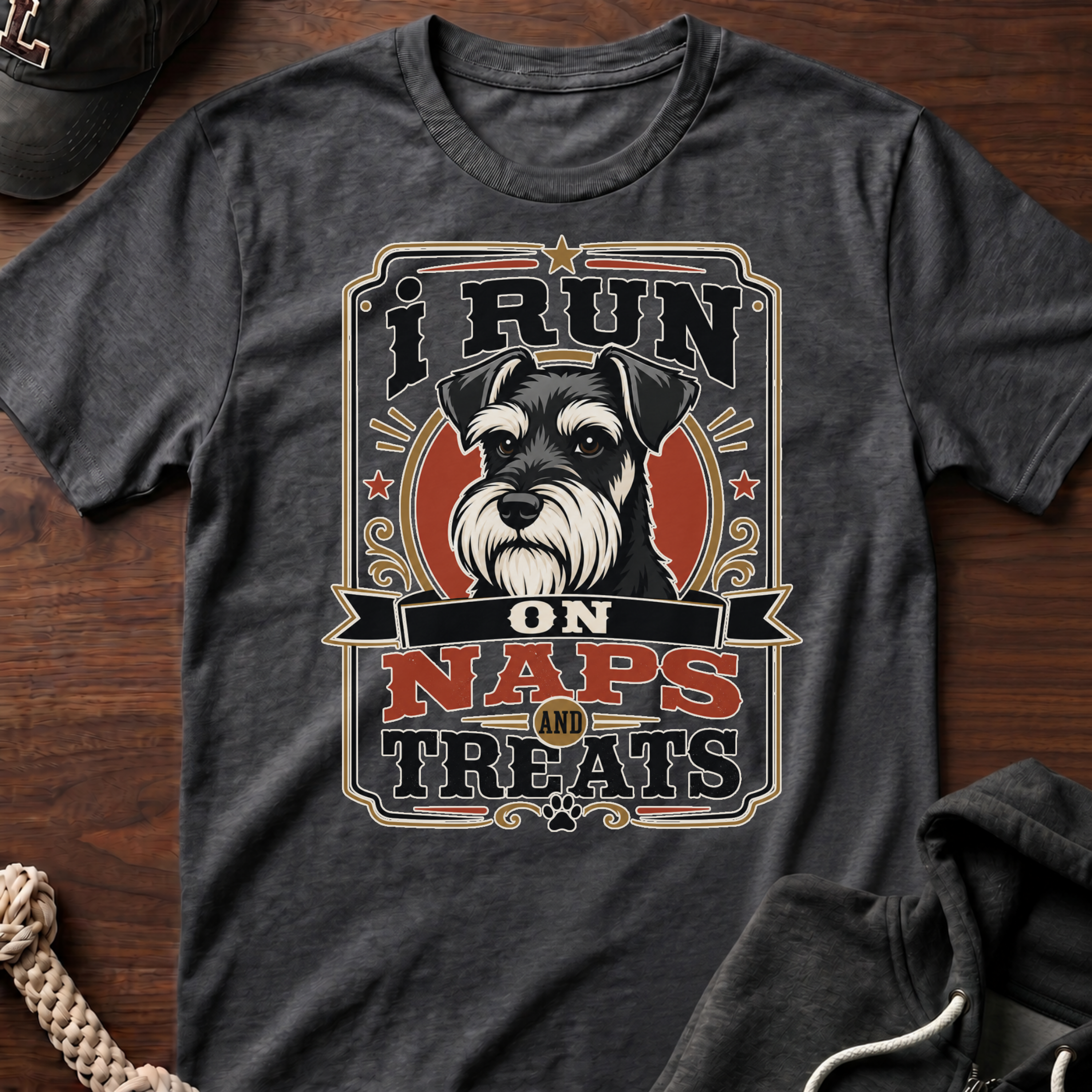 I Run On Naps And Treats 02 T-Shirt