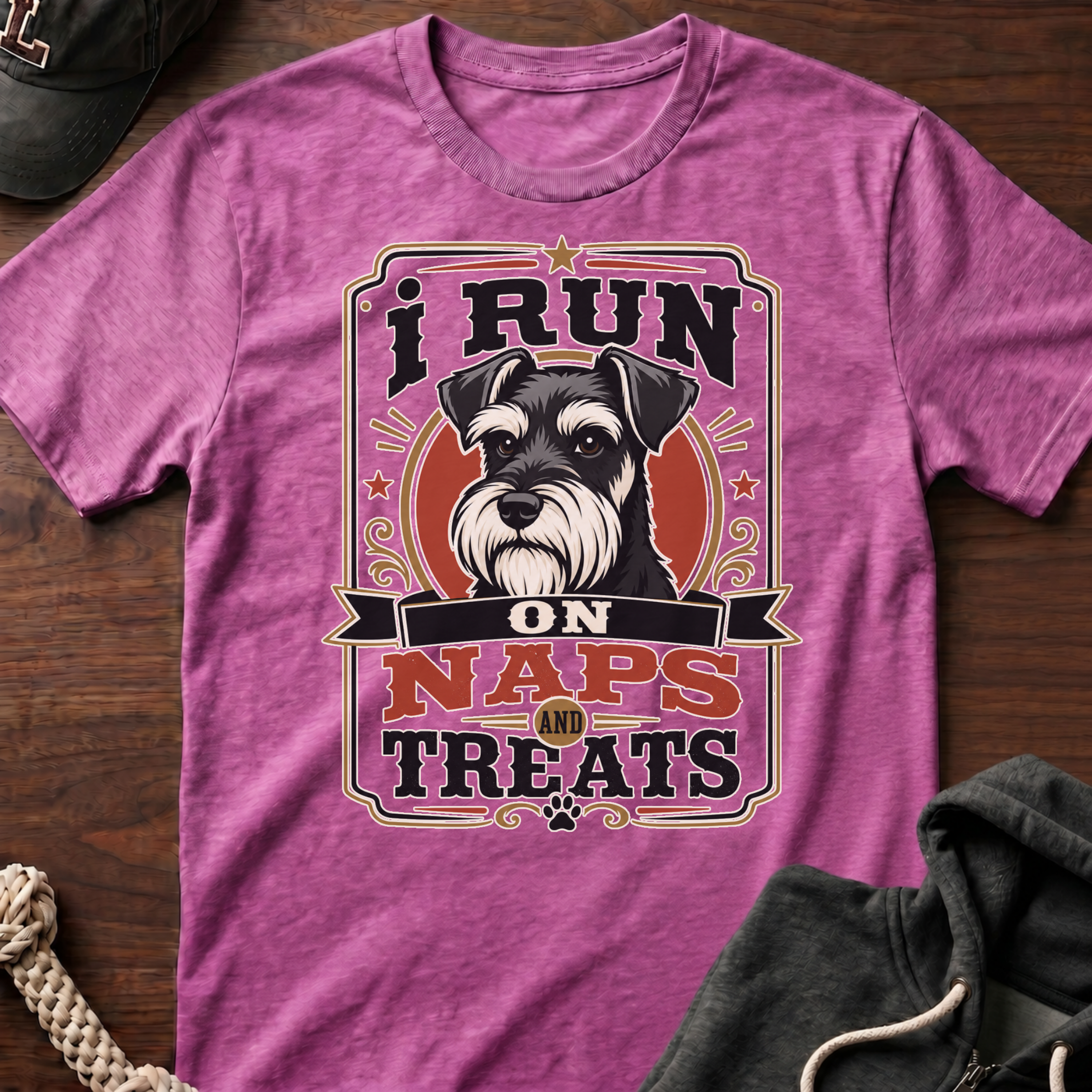 I Run On Naps And Treats 02 T-Shirt