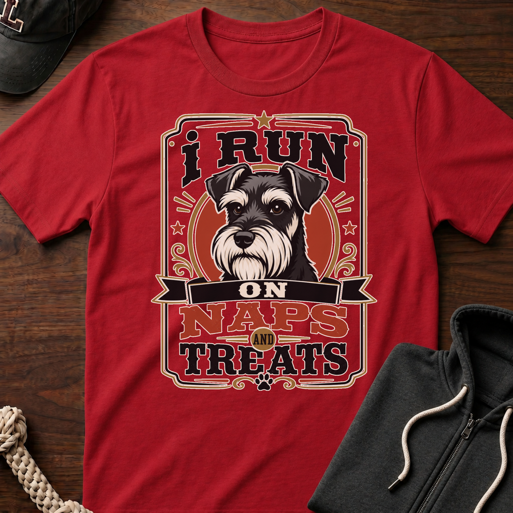 I Run On Naps And Treats 02 T-Shirt