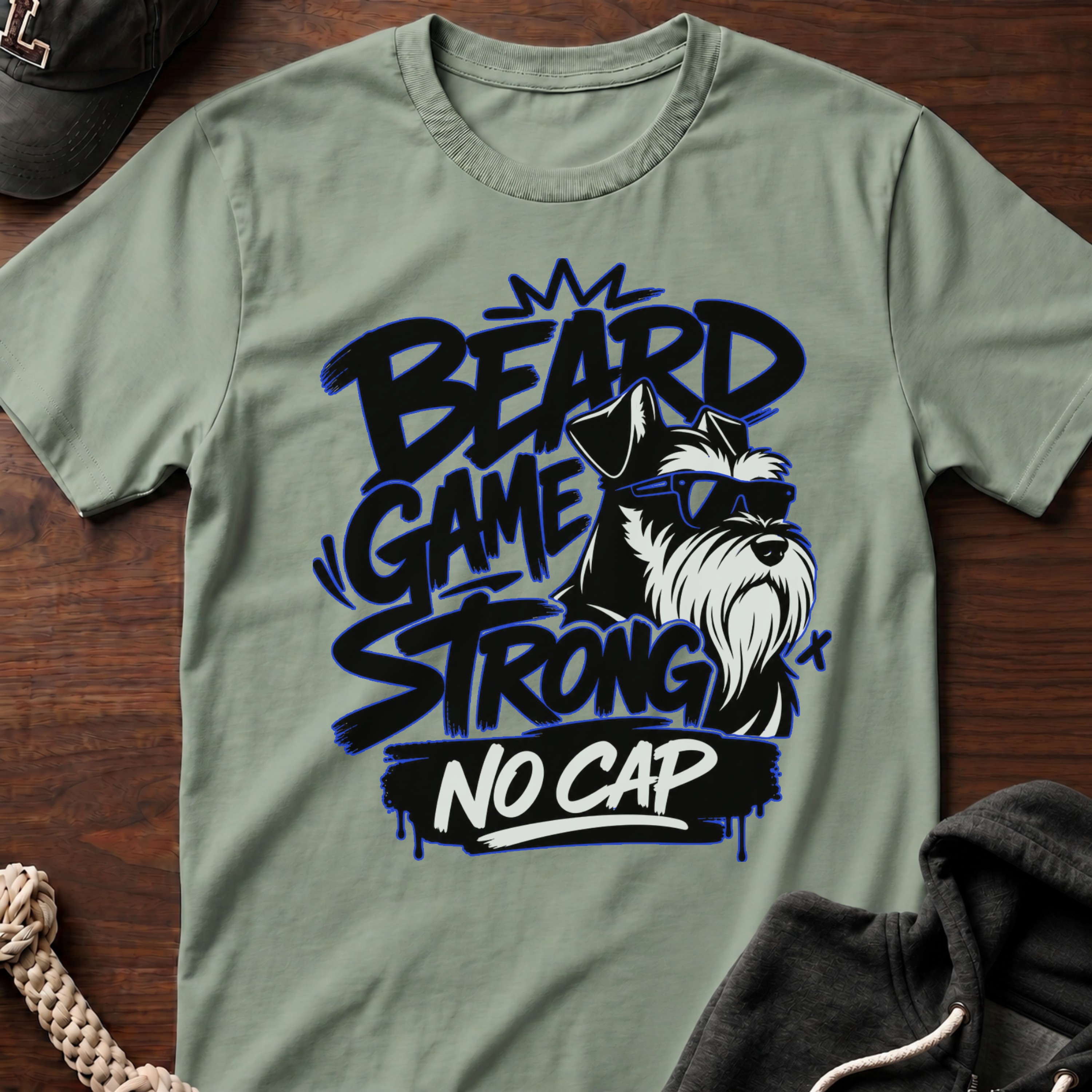 No Cap_Blue T-Shirt