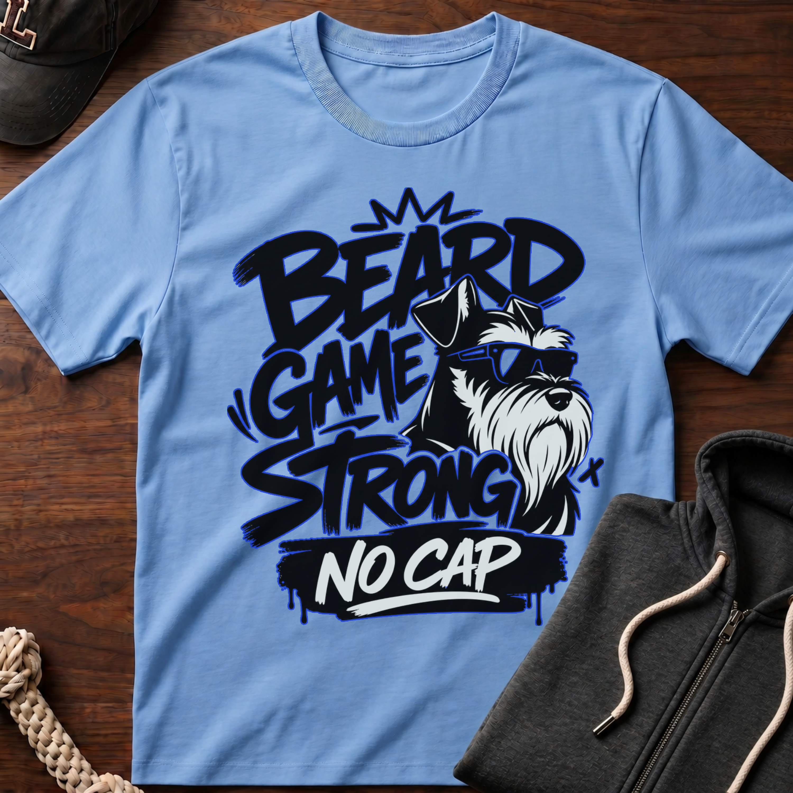 No Cap_Blue T-Shirt