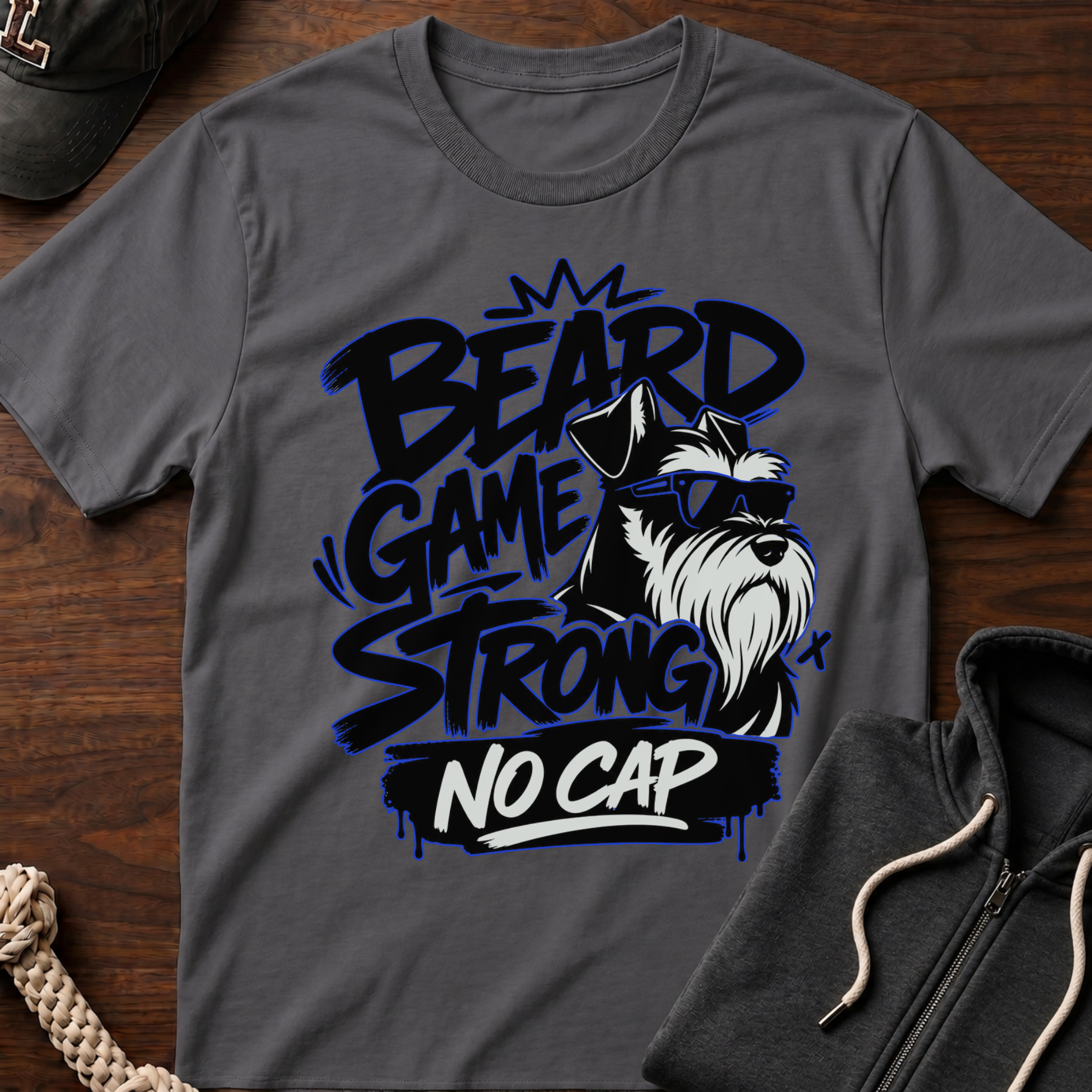 No Cap_Blue T-Shirt