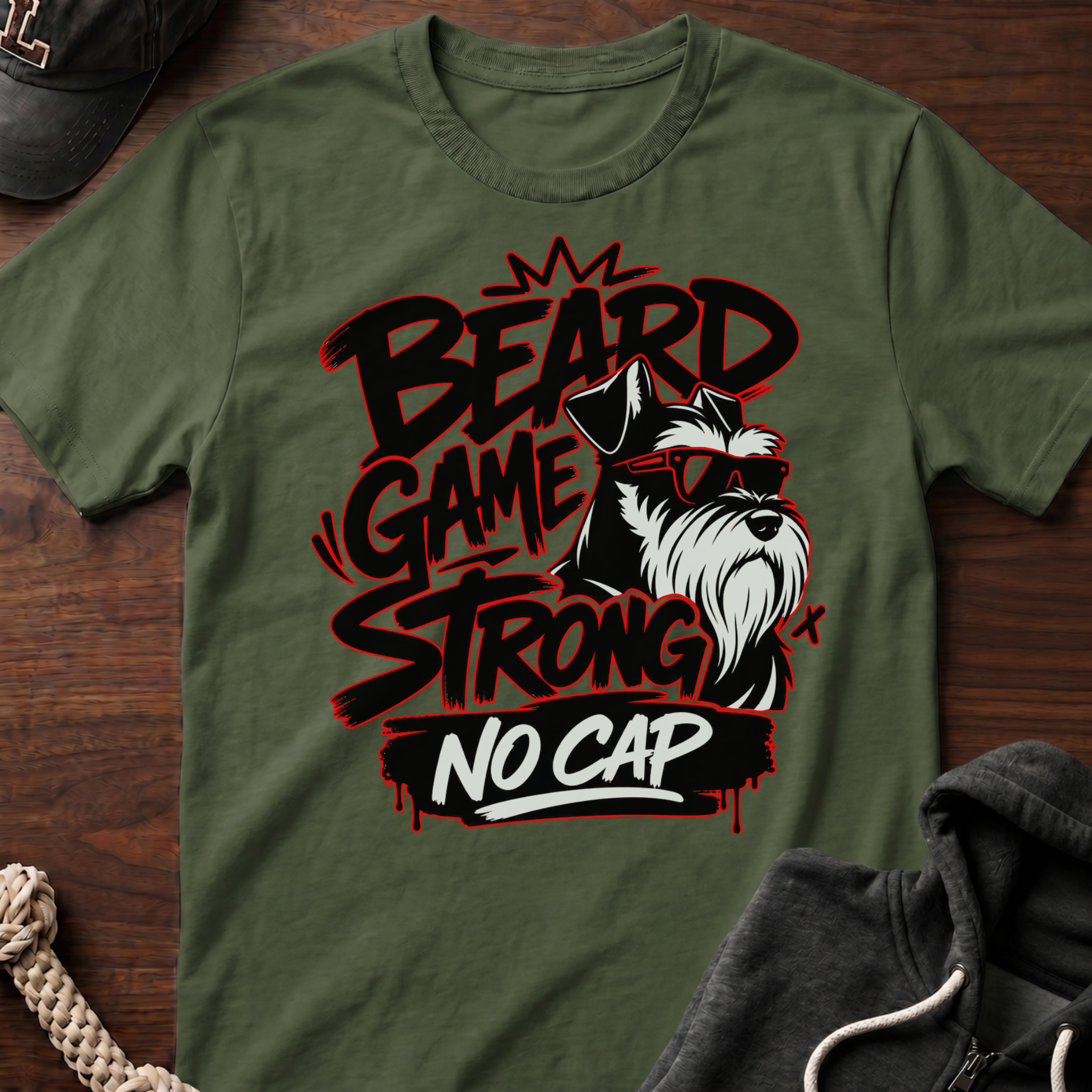 No Cap_Red T-Shirt