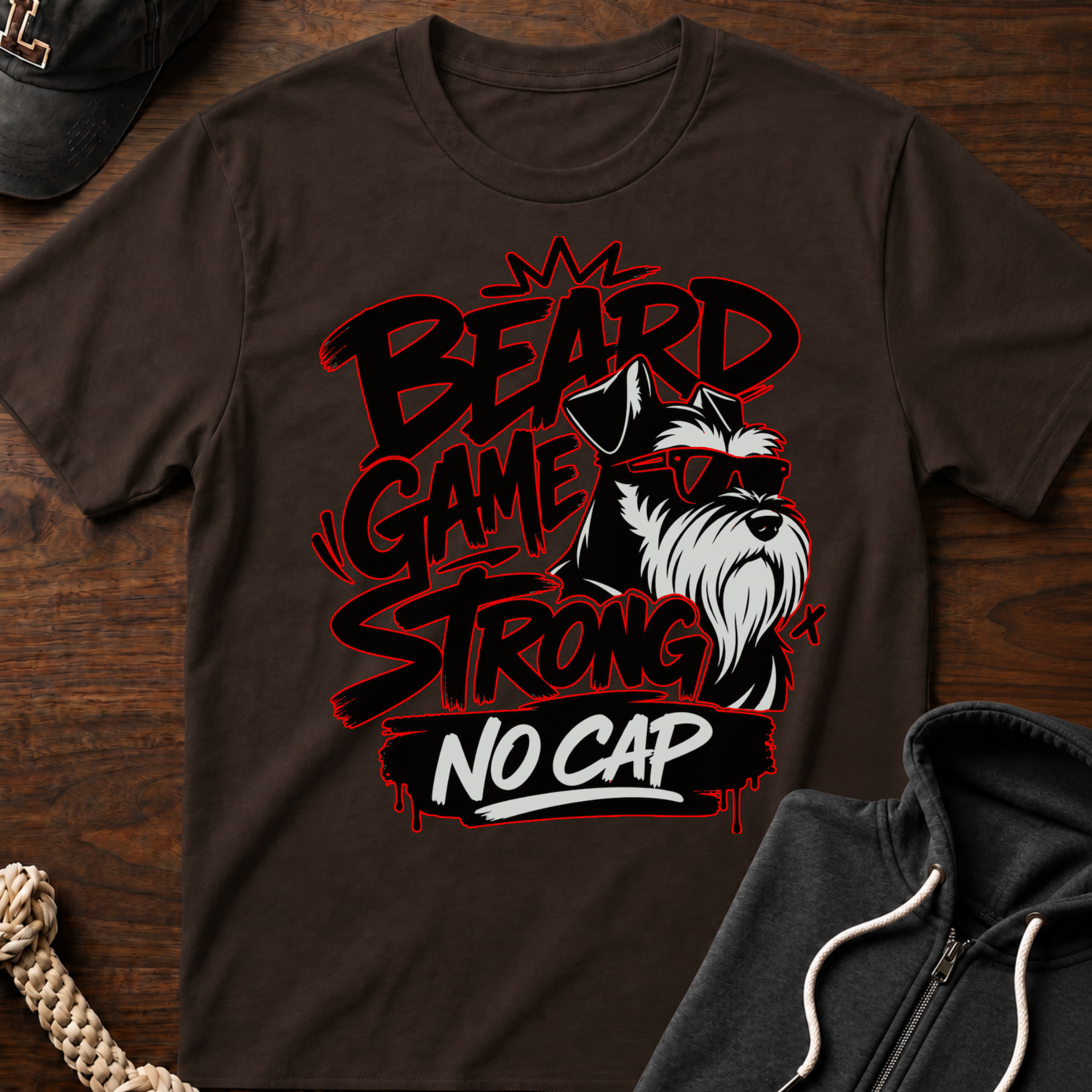 No Cap_Red T-Shirt
