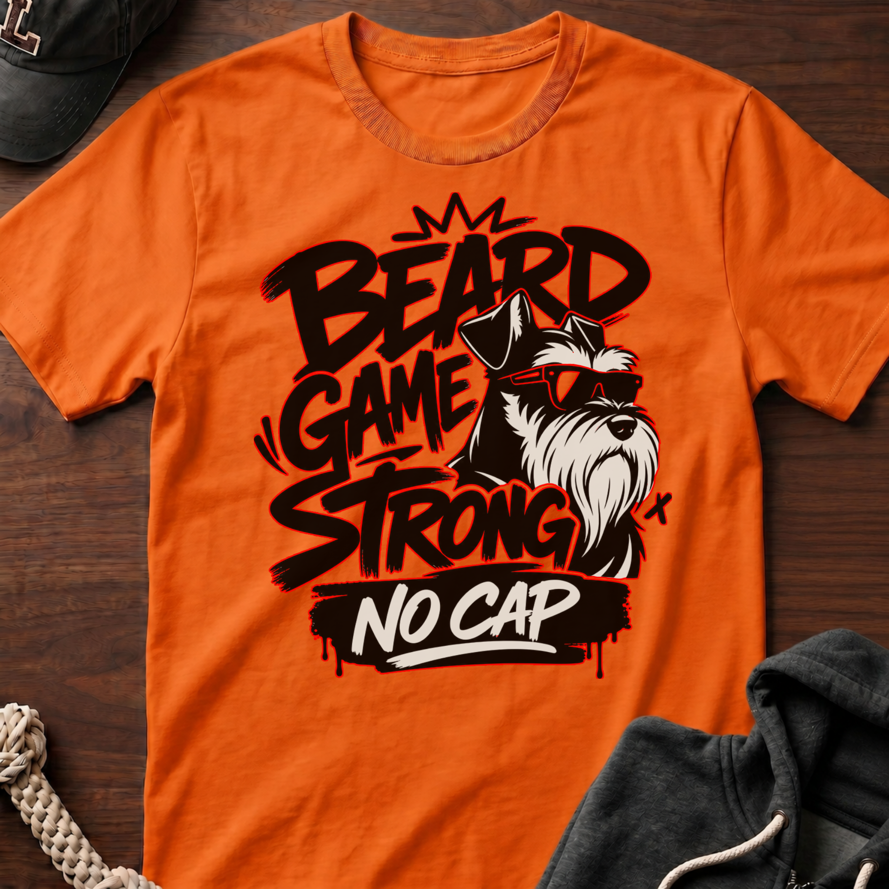 No Cap_Red T-Shirt