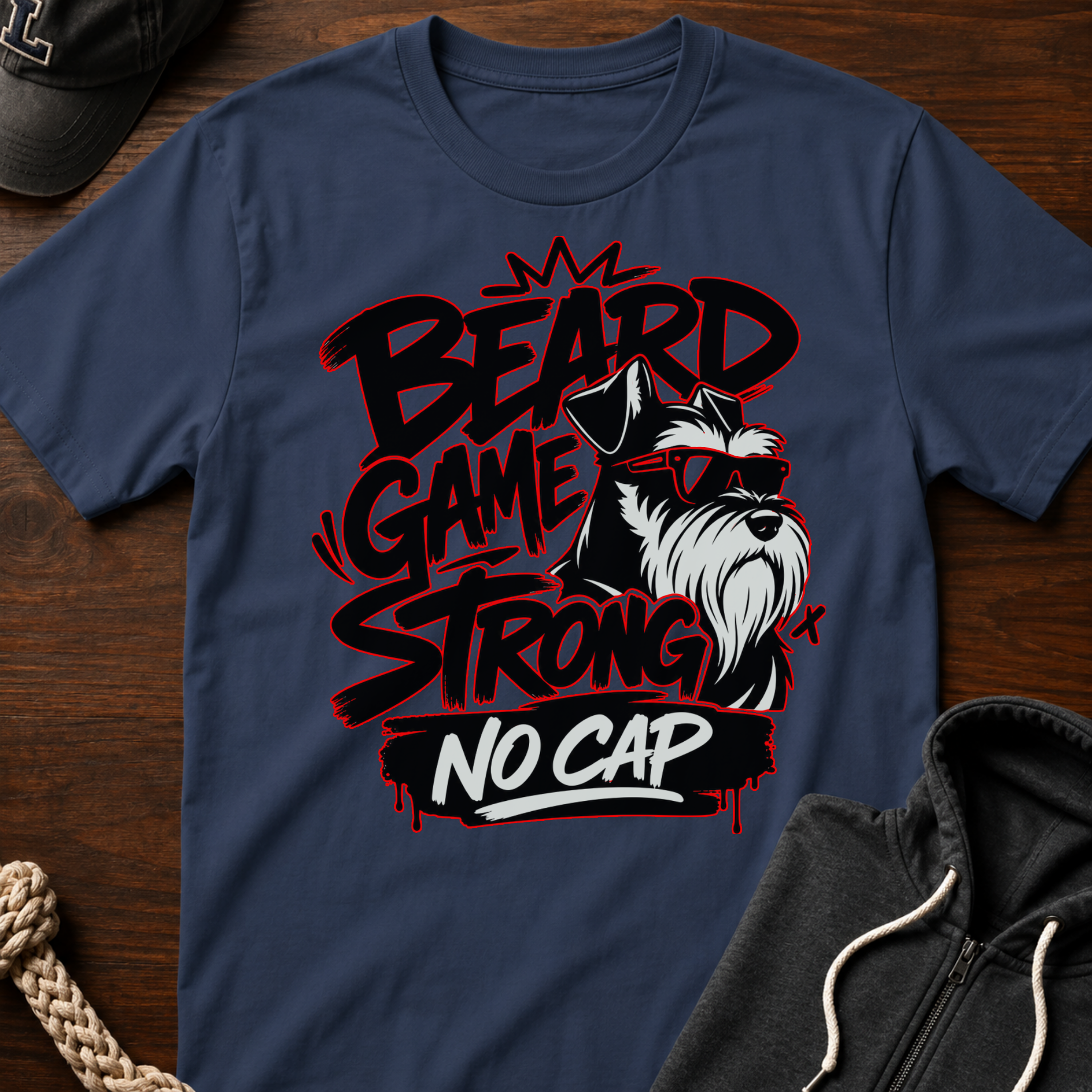 No Cap_Red T-Shirt