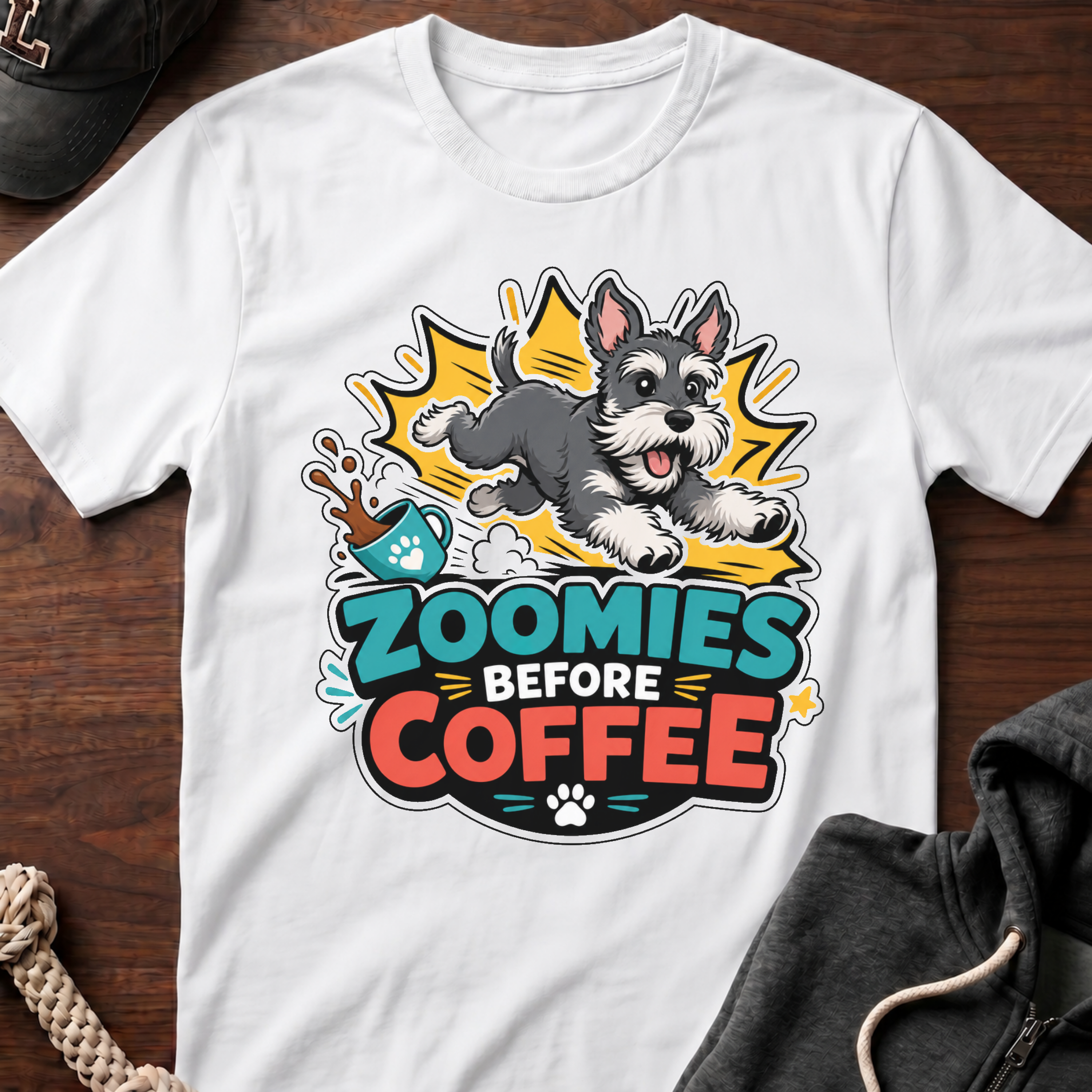 Zoomies Before Coffee T-Shirt