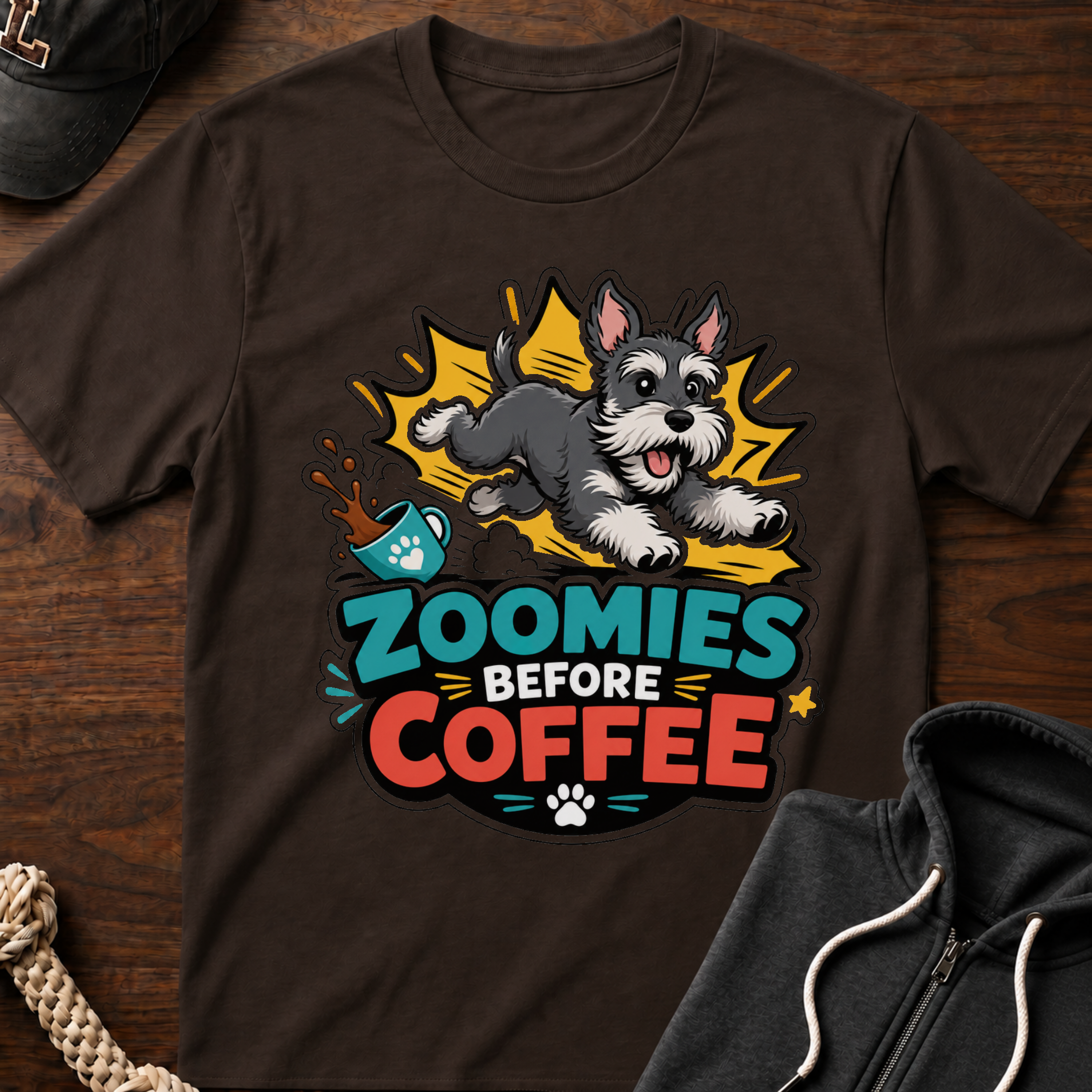 Zoomies Before Coffee T-Shirt