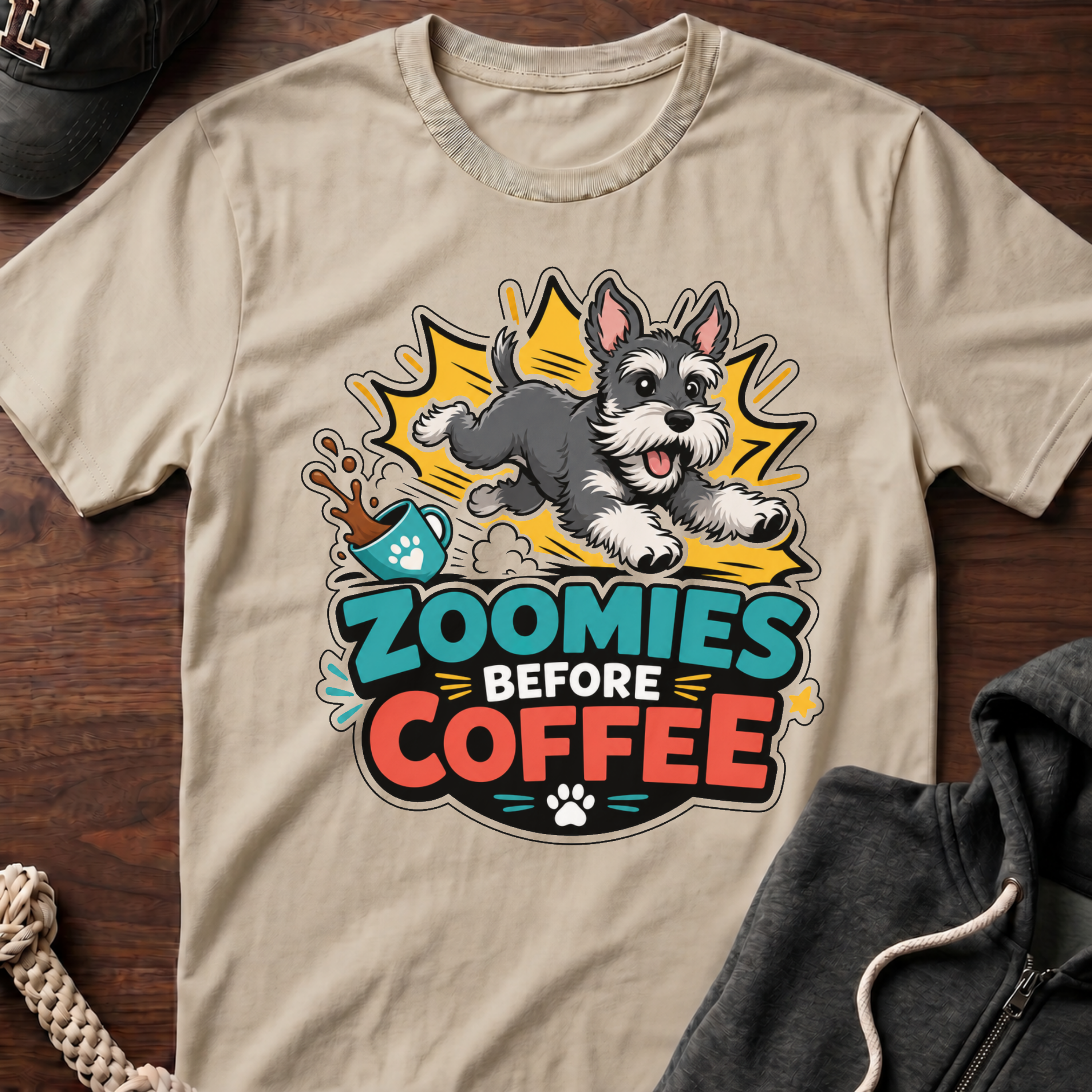 Zoomies Before Coffee T-Shirt