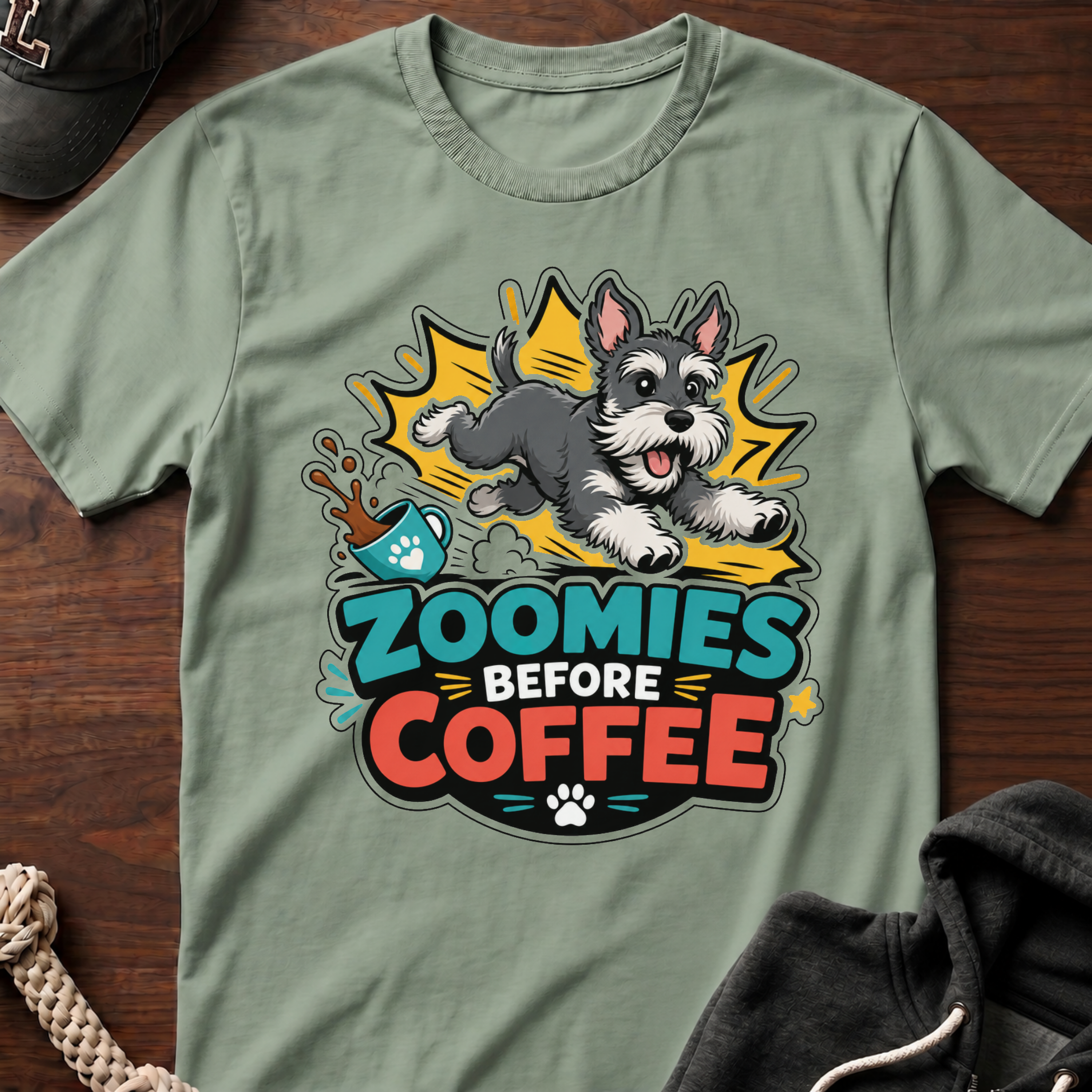 Zoomies Before Coffee T-Shirt