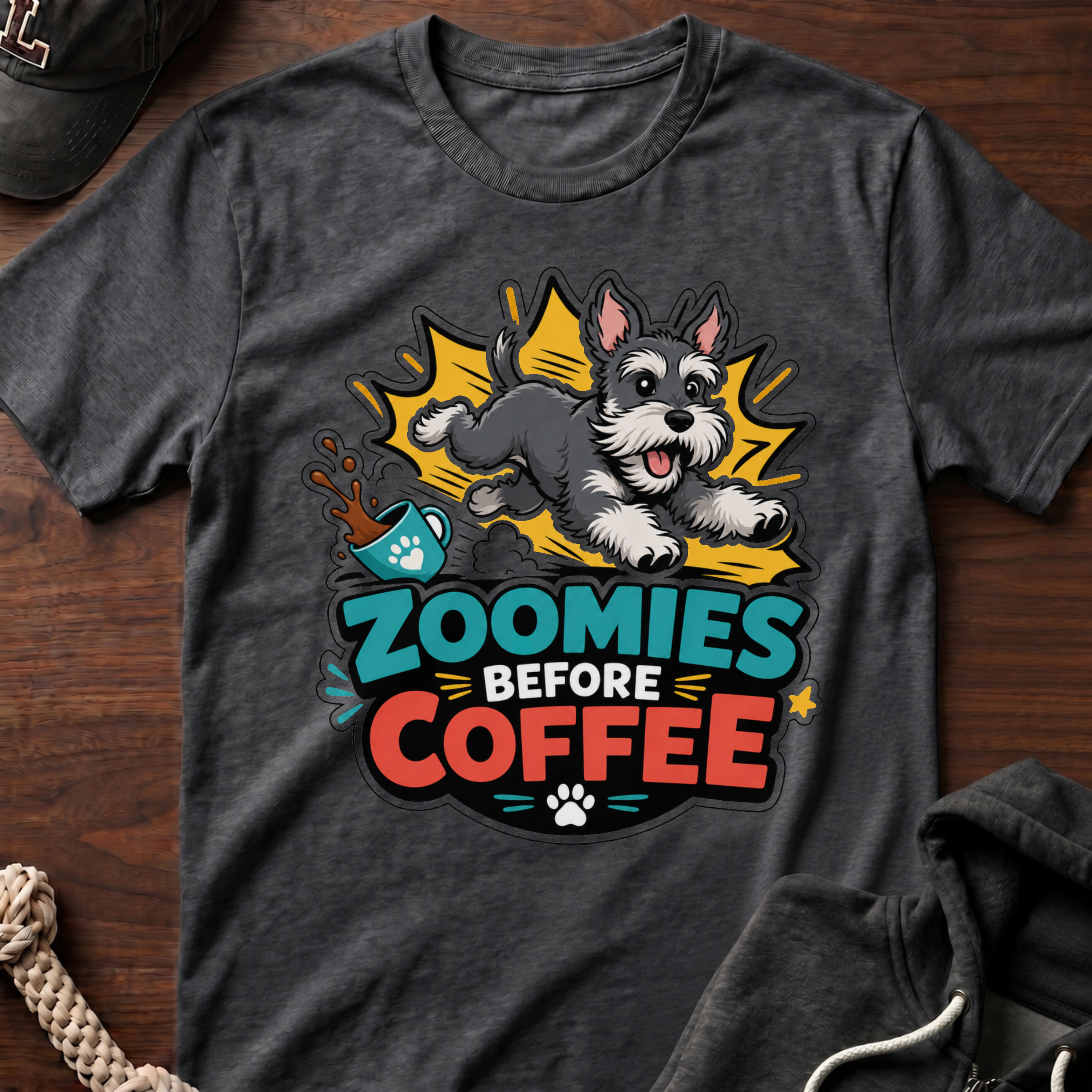Zoomies Before Coffee T-Shirt