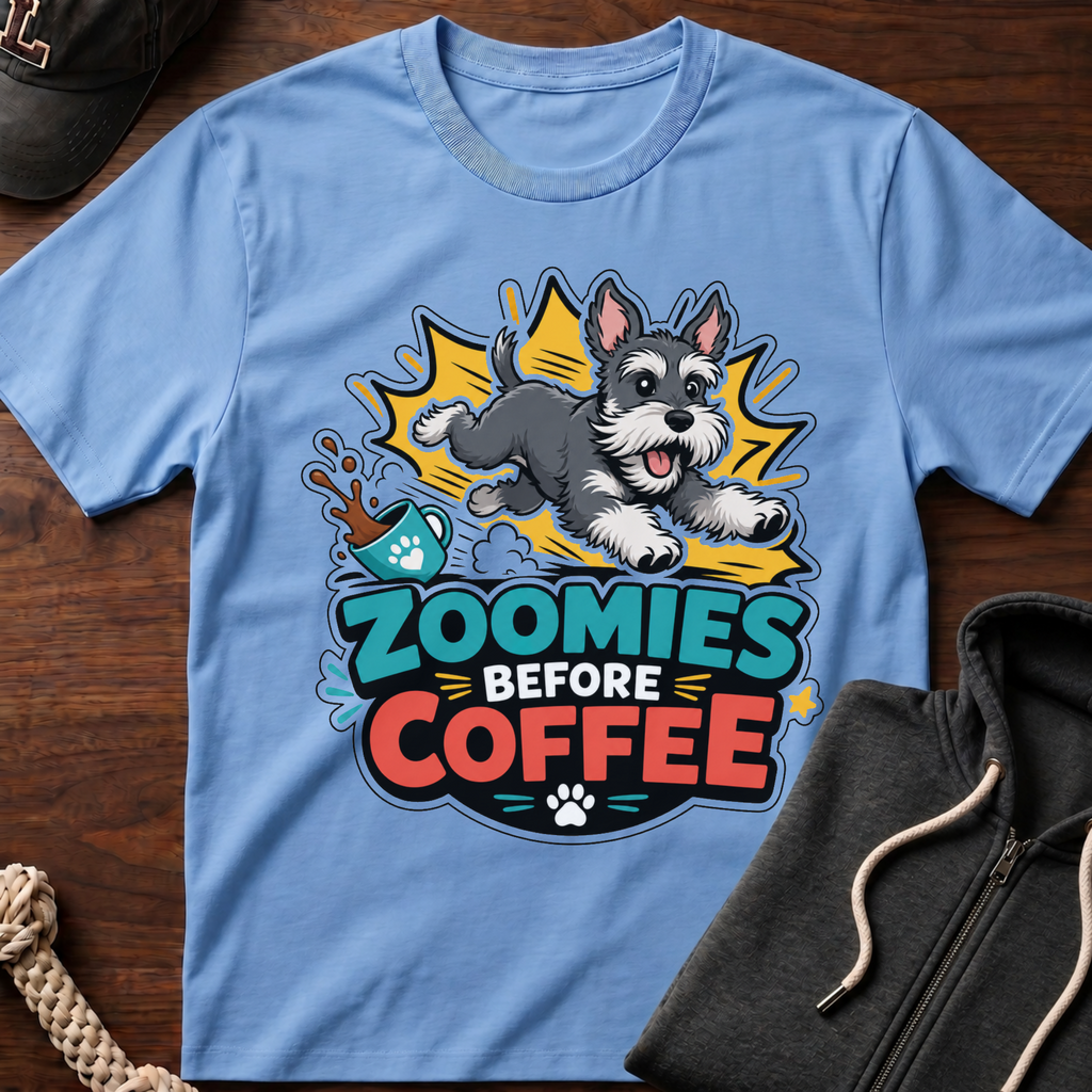 Zoomies Before Coffee T-Shirt