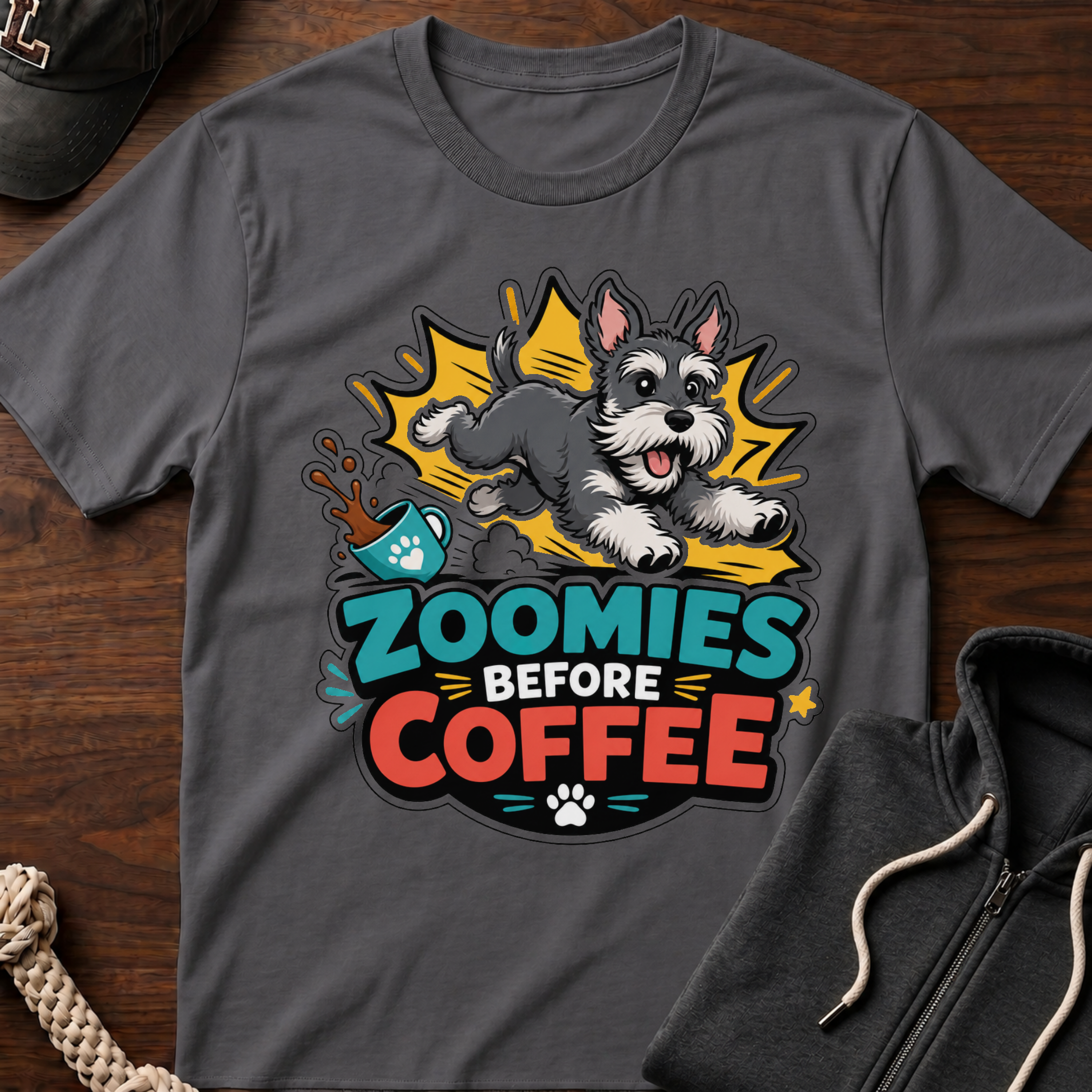 Zoomies Before Coffee T-Shirt