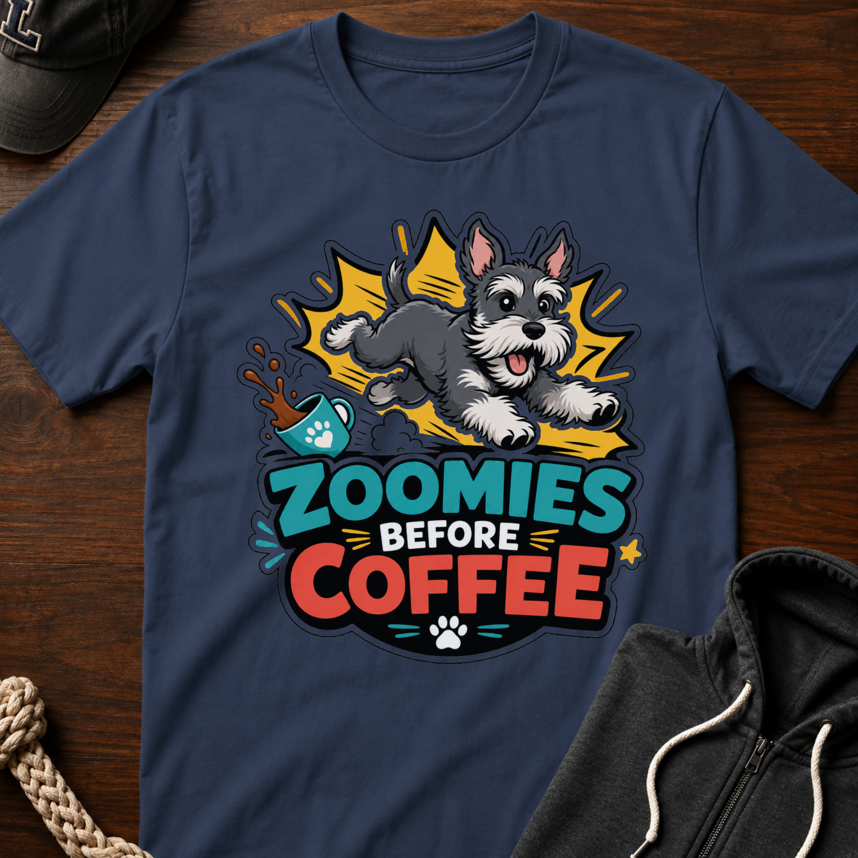Zoomies Before Coffee T-Shirt