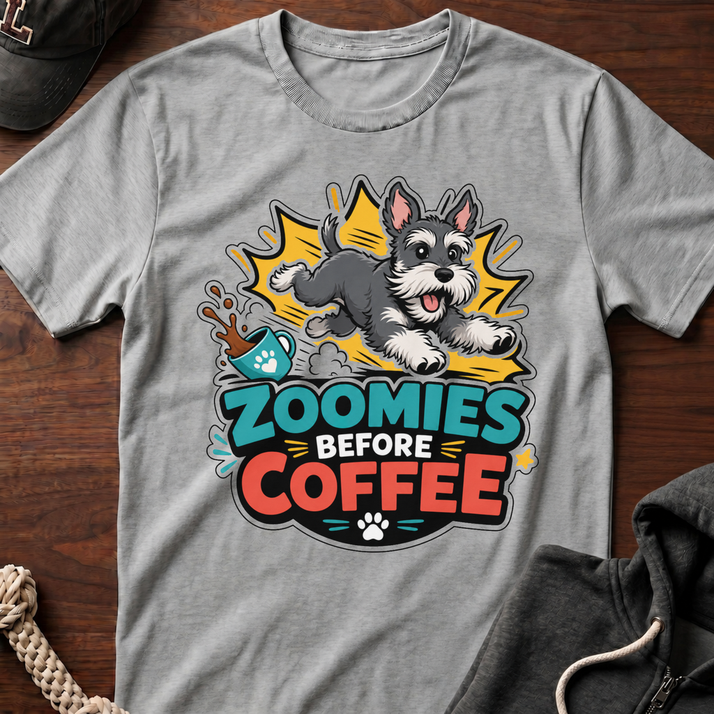 Zoomies Before Coffee T-Shirt