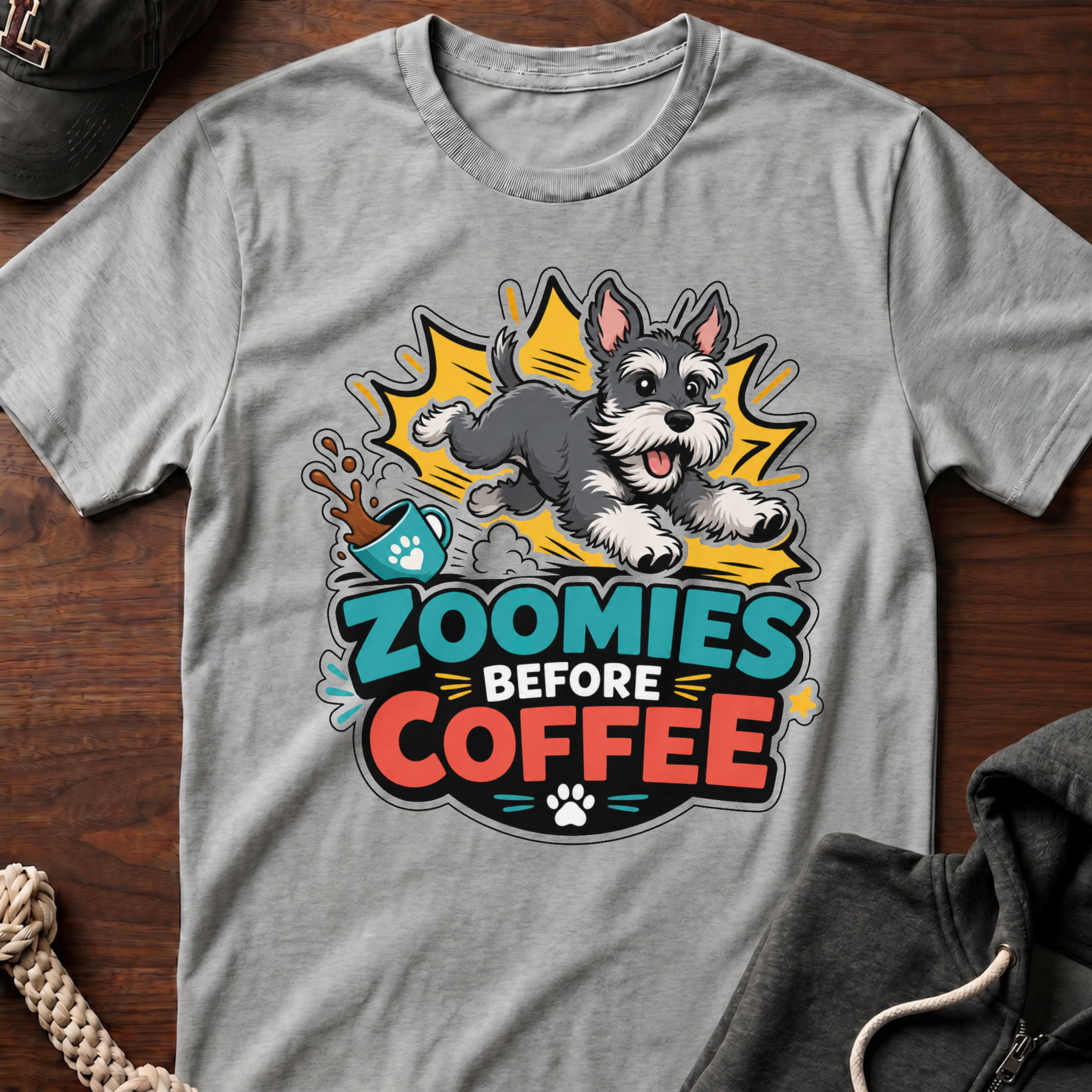 Zoomies Before Coffee T-Shirt