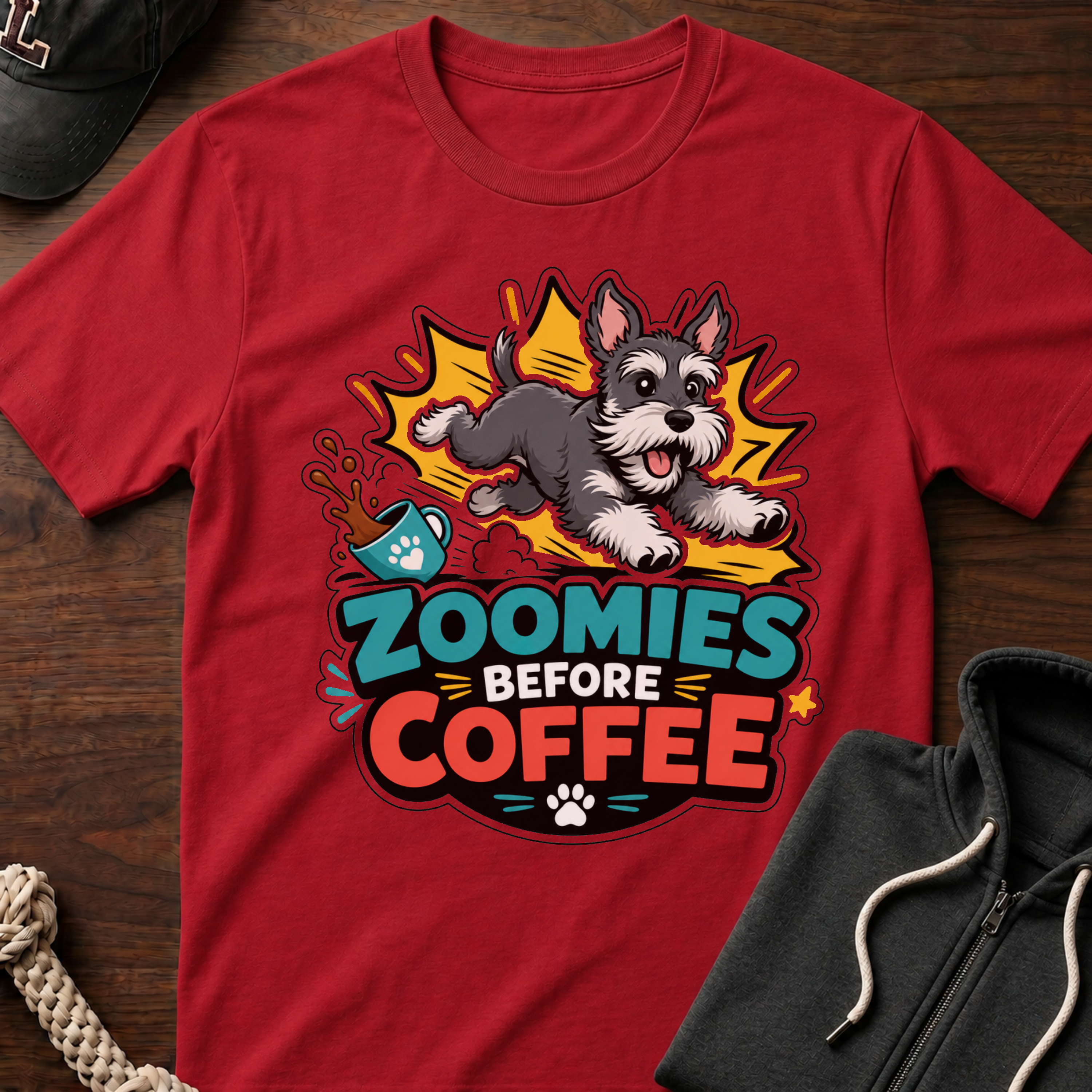 Zoomies Before Coffee T-Shirt