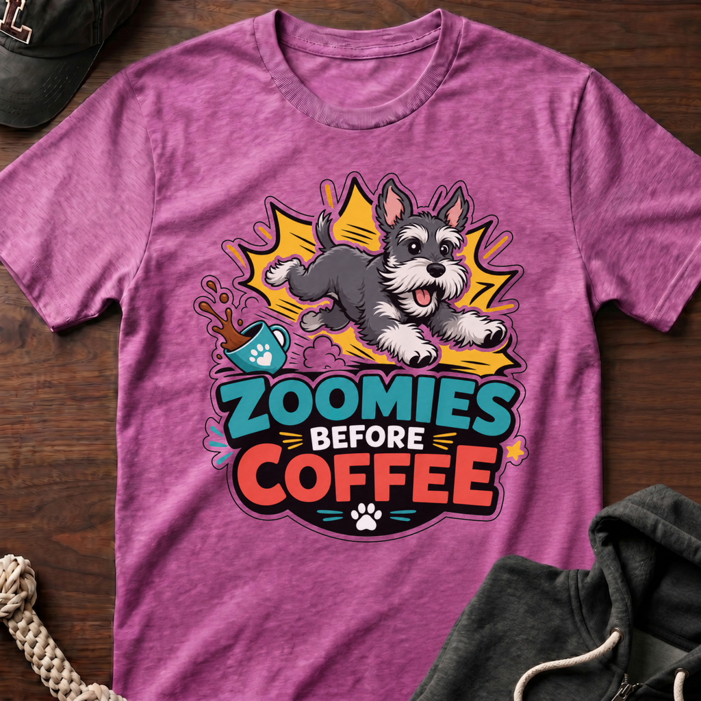 Zoomies Before Coffee T-Shirt
