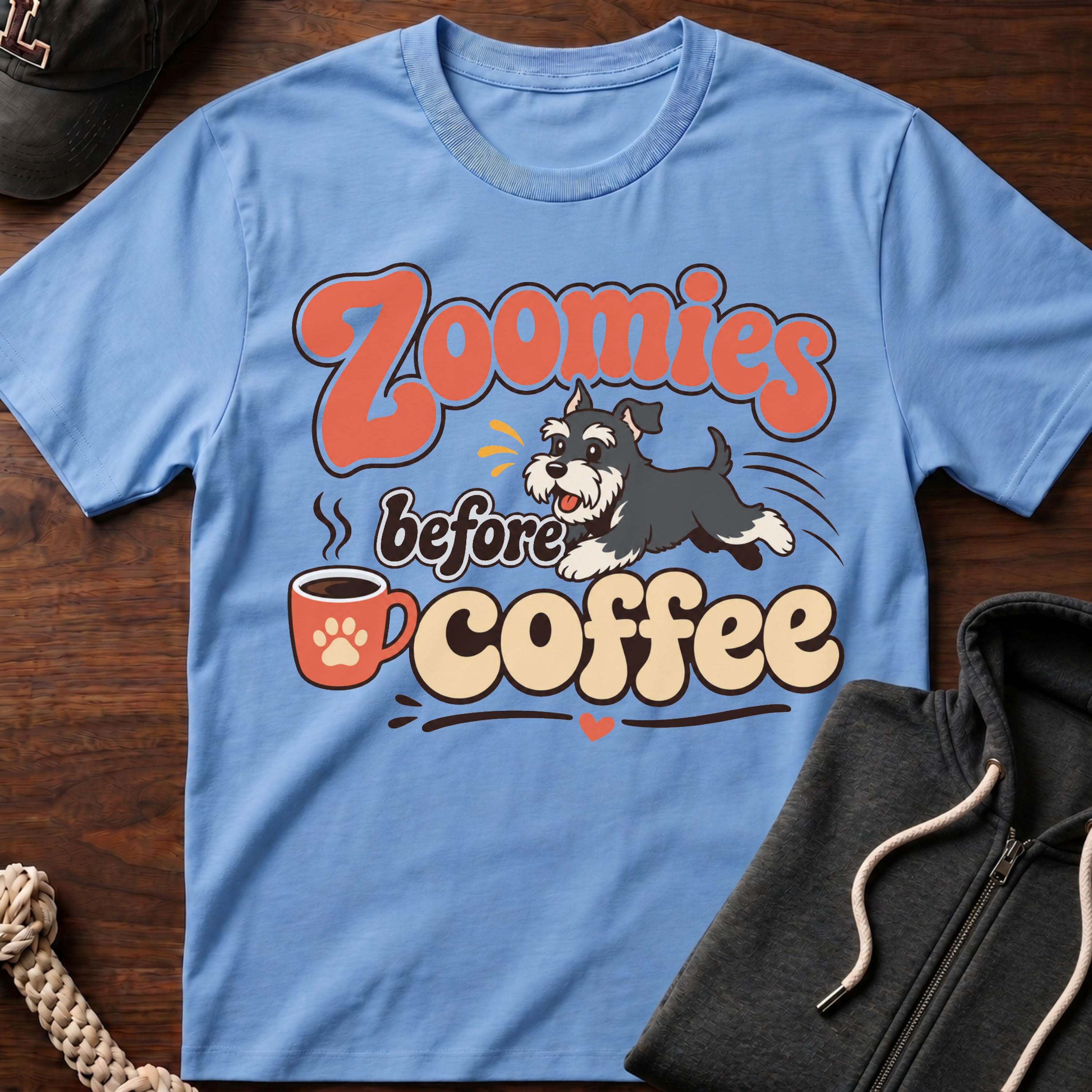 Zoomies Before Coffee 02 T-Shirt