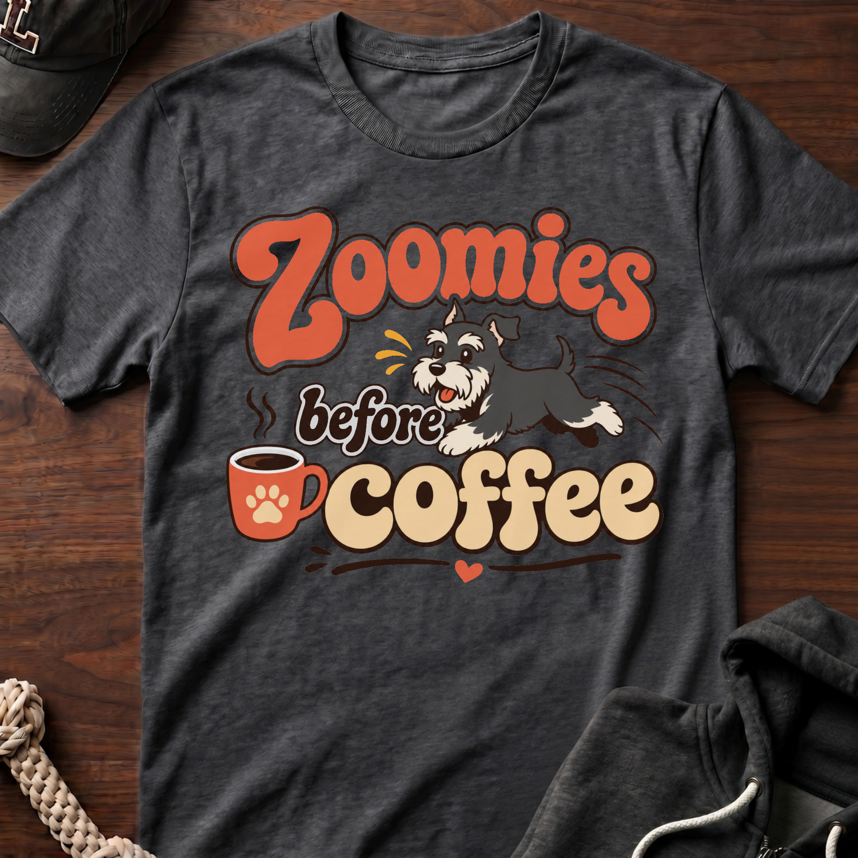 Zoomies Before Coffee 02 T-Shirt