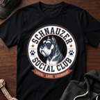 Schnauzer Social Club 02 T-Shirt