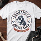 Schnauzer Social Club 02 T-Shirt
