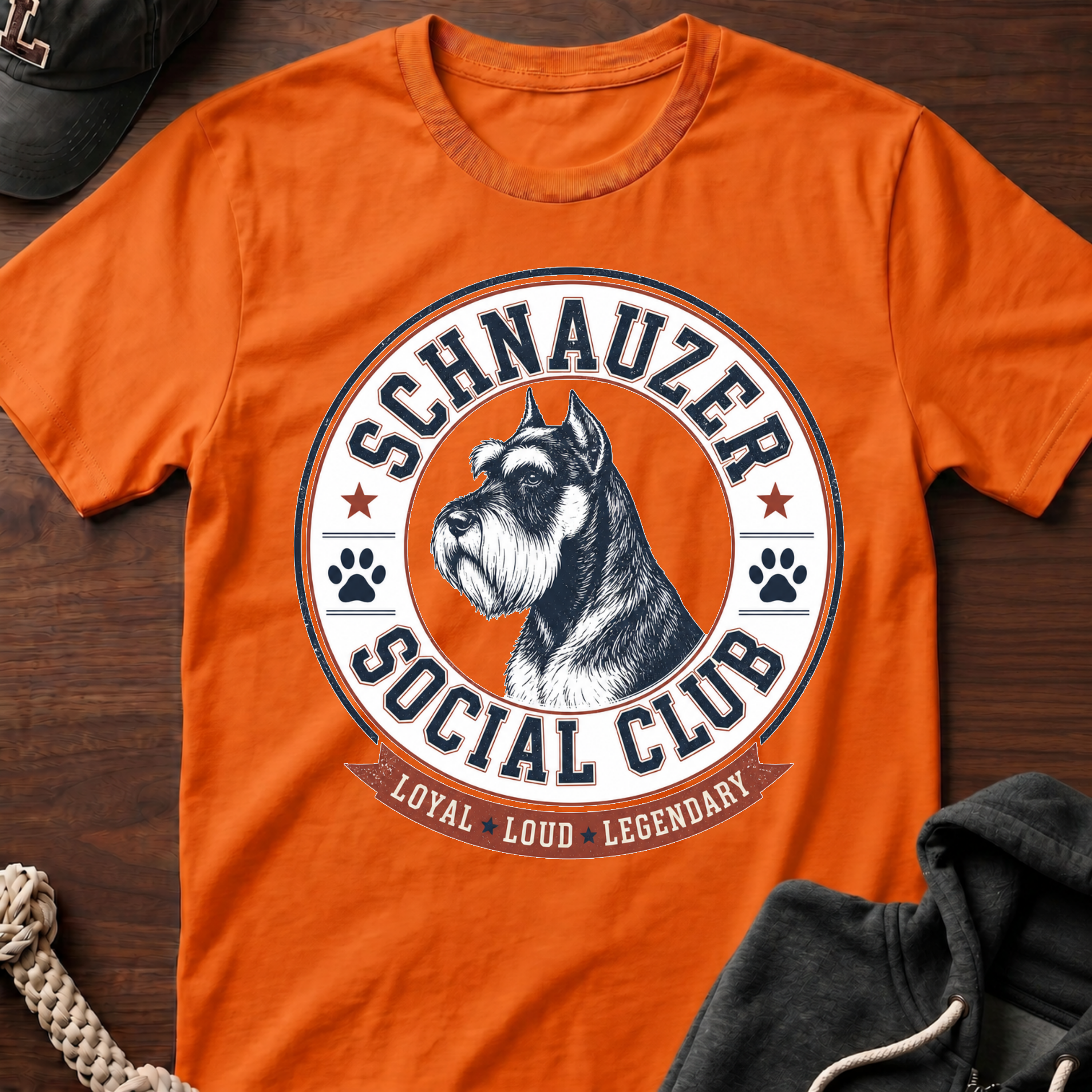 Schnauzer Social Club 02 T-Shirt