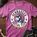 Schnauzer Social Club 02 T-Shirt