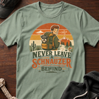 Never Leave A Schnauzer Behind 02 T-Shirt
