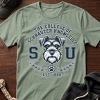 College Of Schnauzer Knowledge 03 T-Shirt