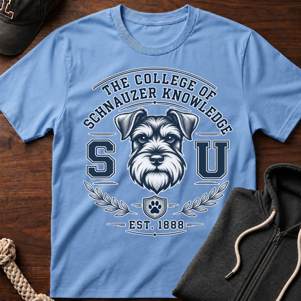 College Of Schnauzer Knowledge 03 T-Shirt
