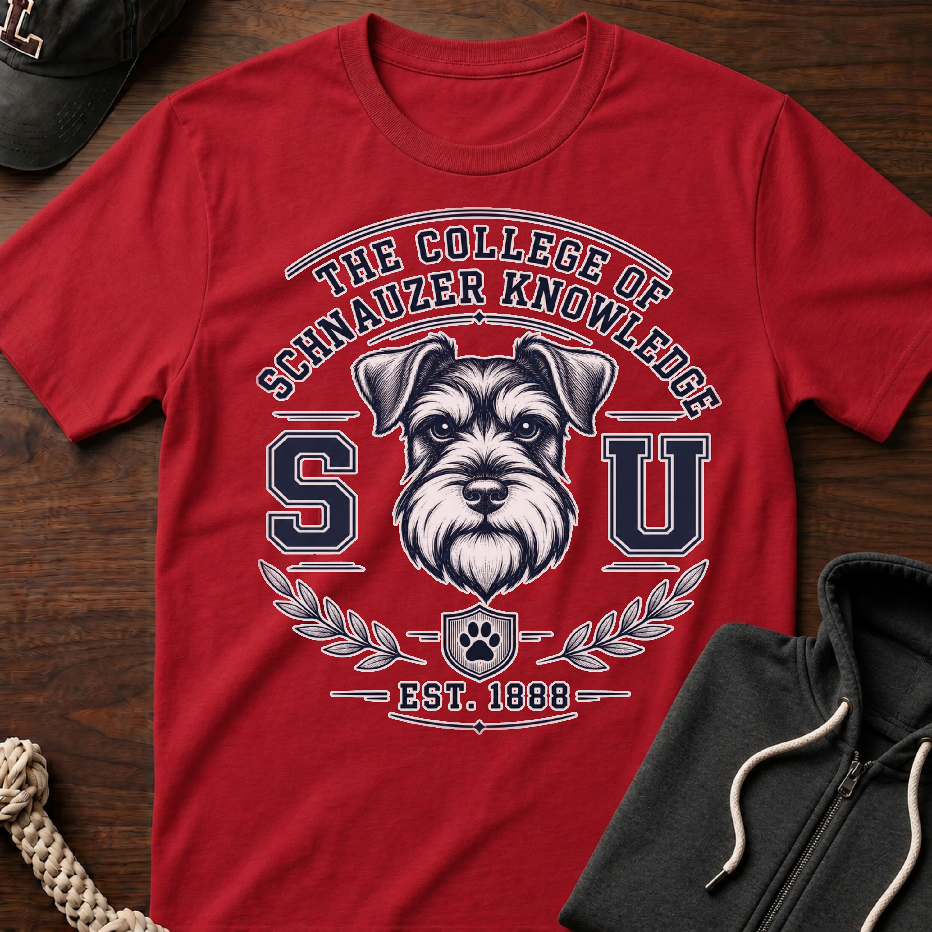 College Of Schnauzer Knowledge 03 T-Shirt