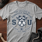 College Of Schnauzer Knowledge 03 T-Shirt
