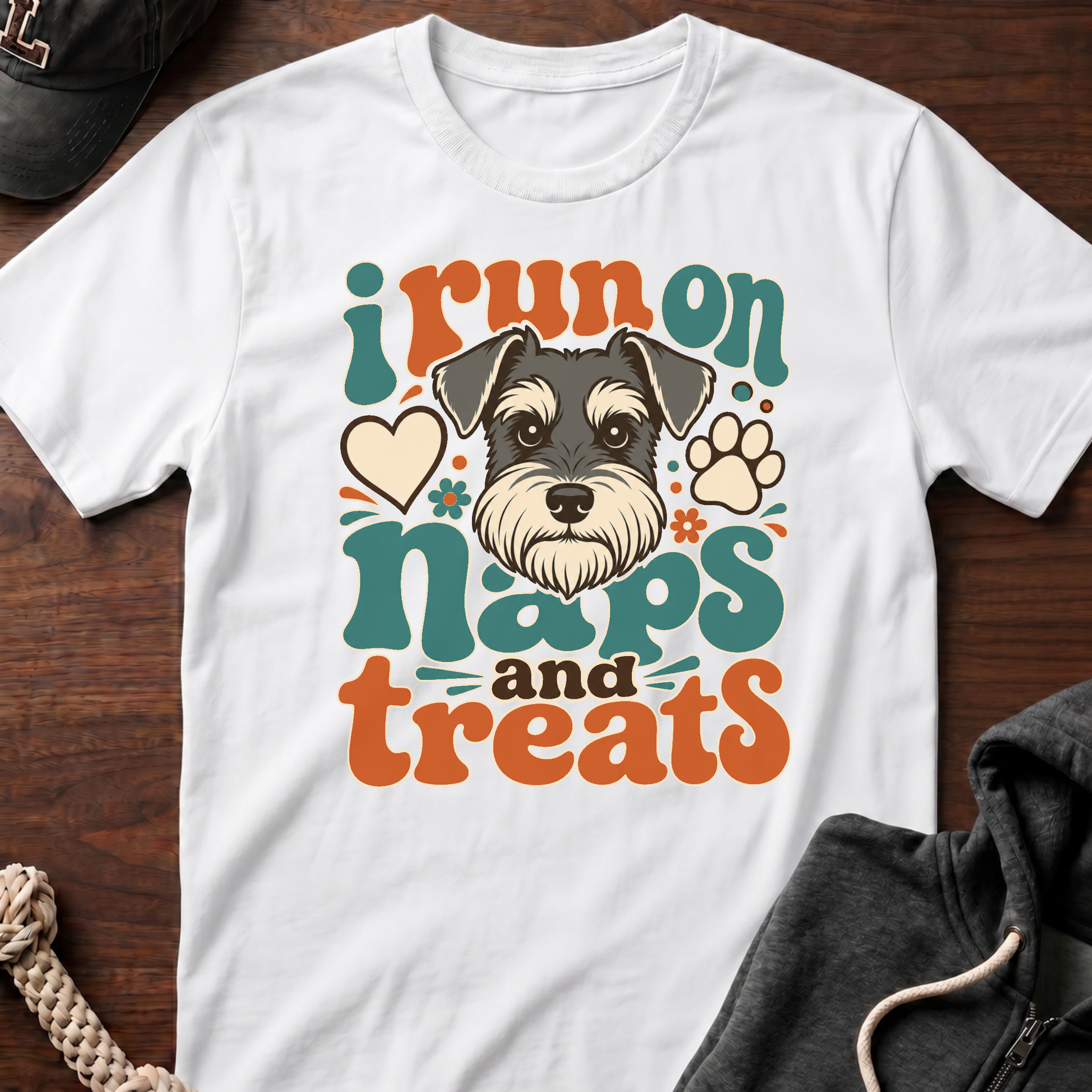 I Run On Naps And Treats T-Shirt
